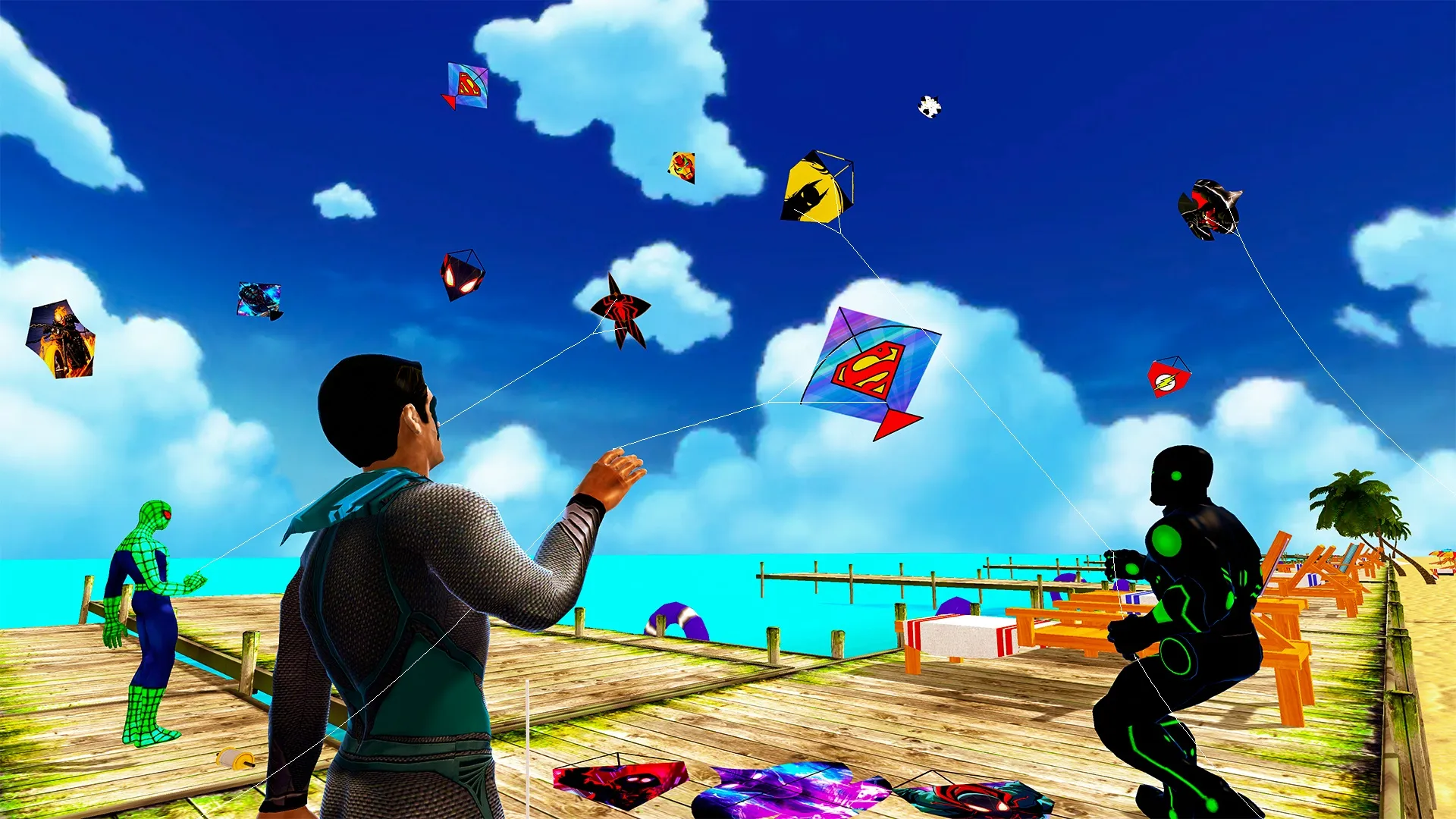 Superhero Kite Game - Kite fly | Indus Appstore | Screenshot