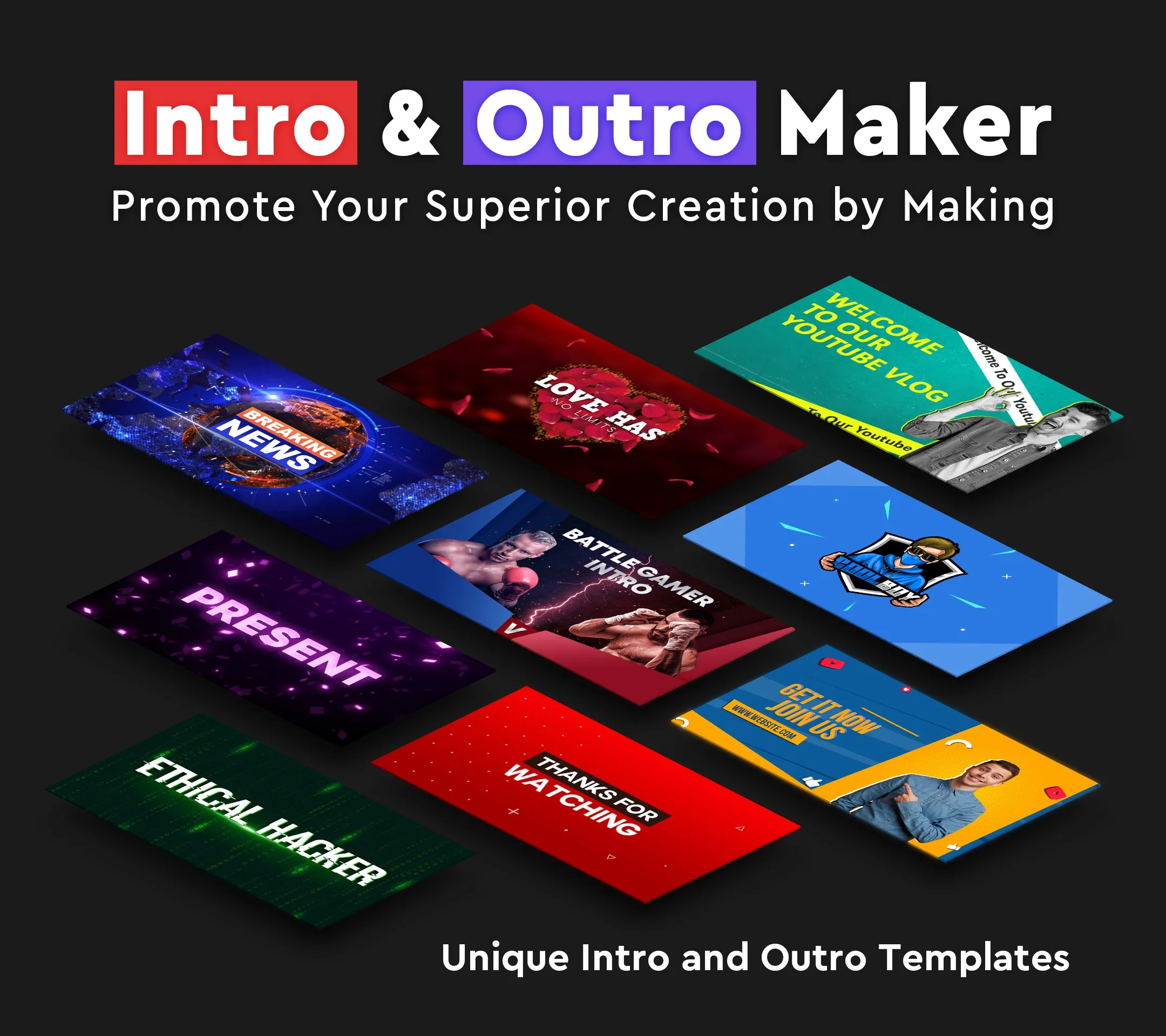 Intro Promo Video Maker Introz | Indus Appstore | Screenshot