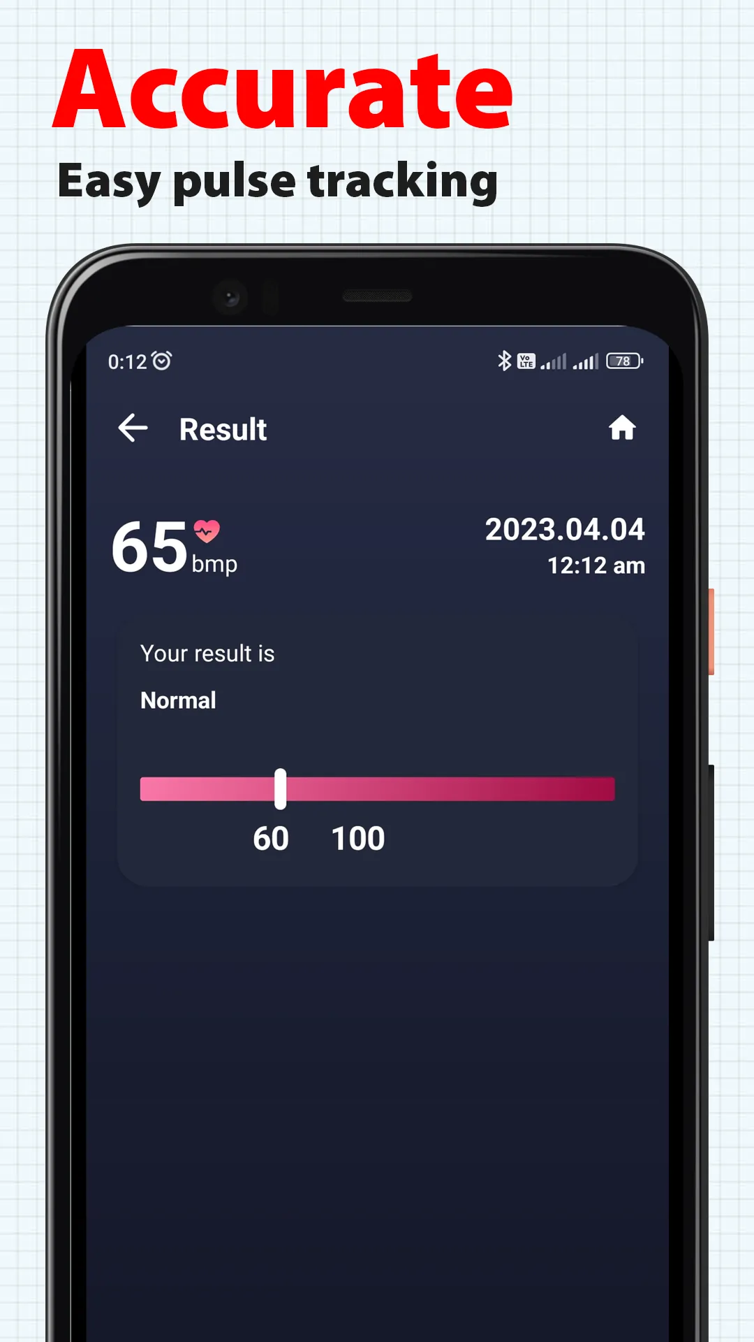 Heart Rate Monitor | Indus Appstore | Screenshot