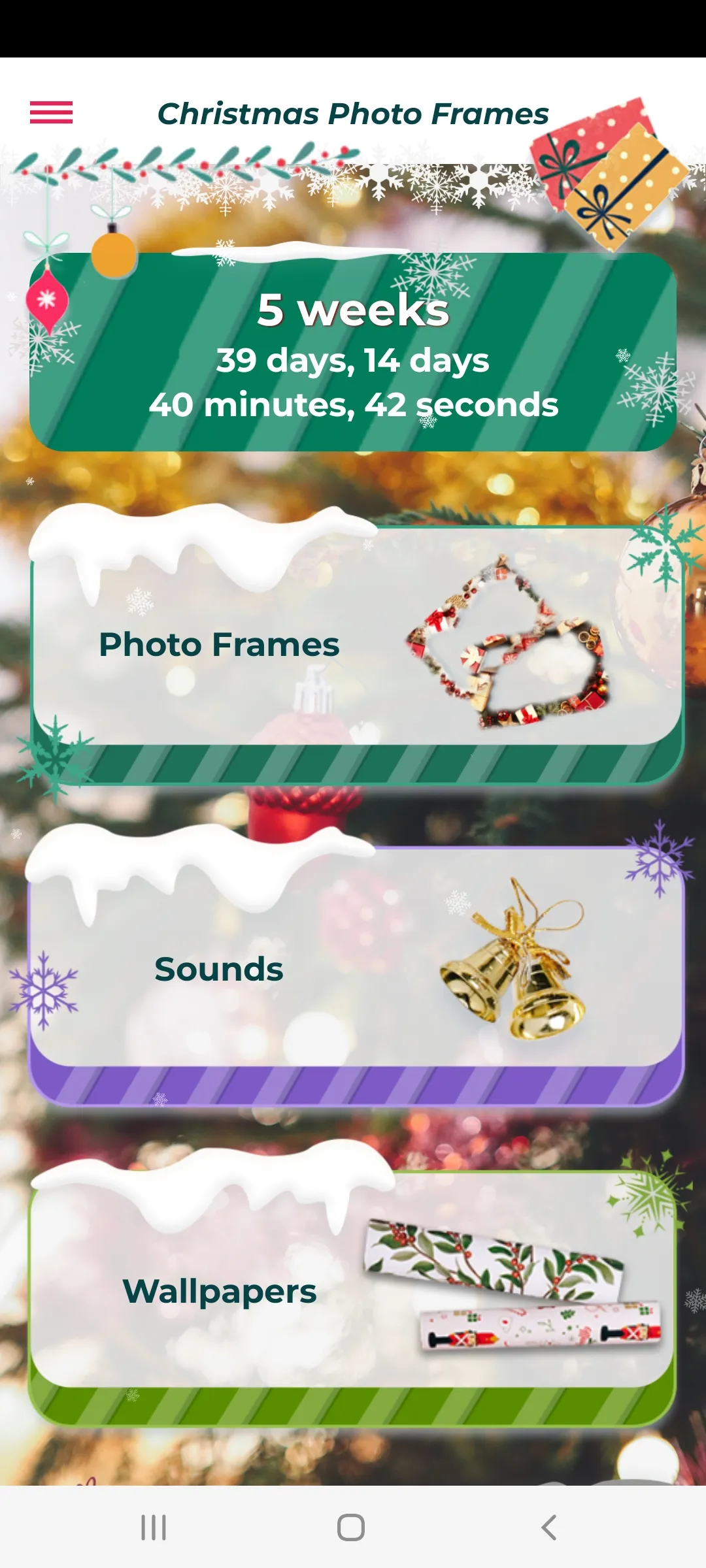 Christmas Photo Frames | Indus Appstore | Screenshot