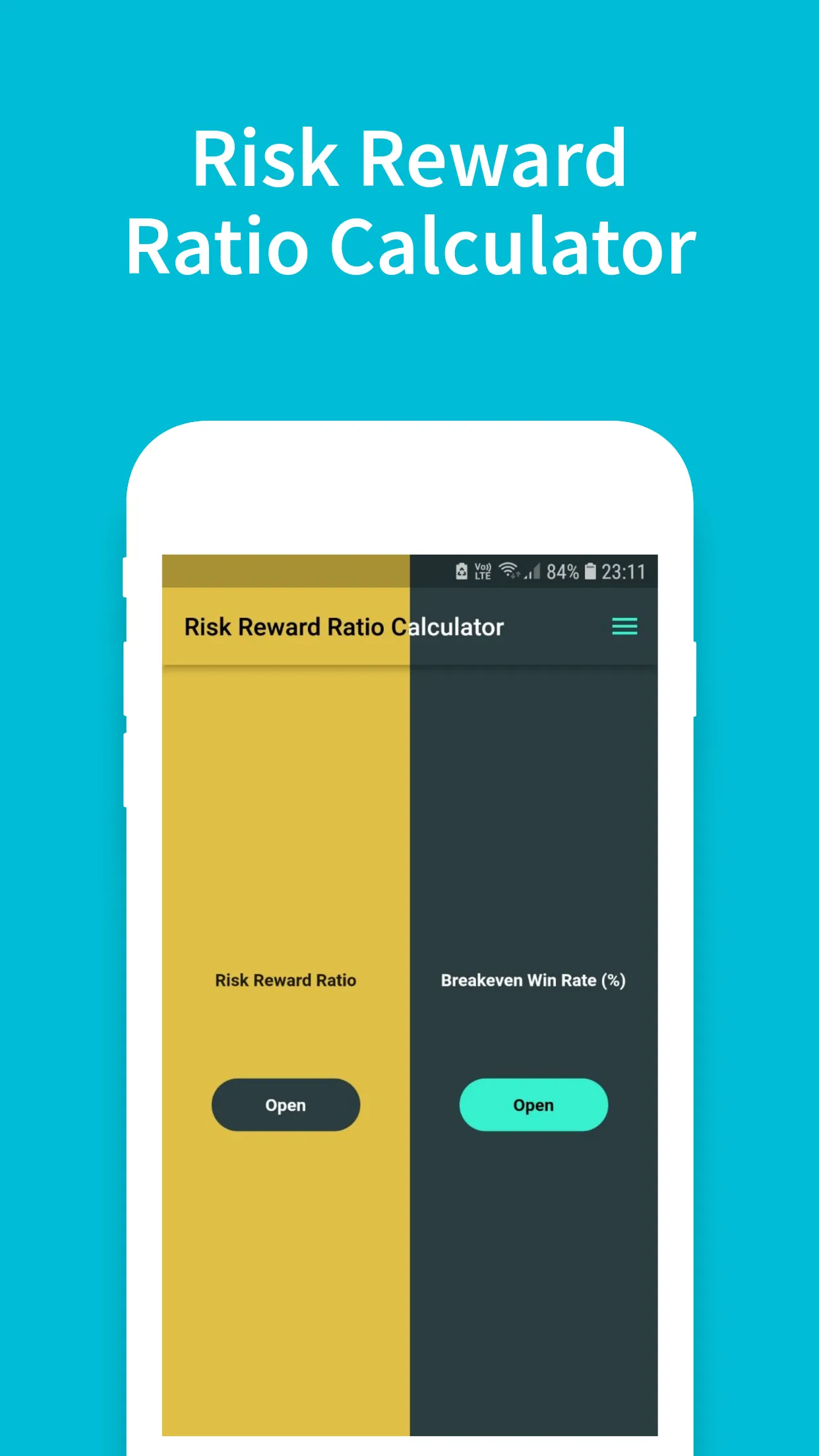 Risk Reward Ratio Calculator | Indus Appstore | Screenshot