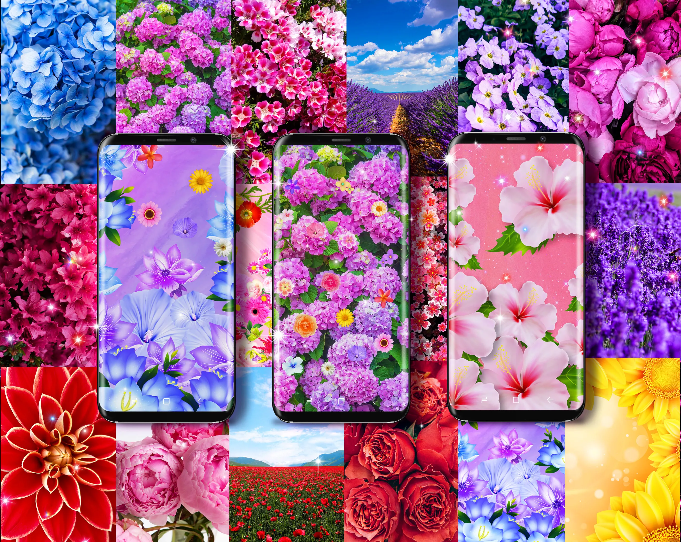 Summer flowers live wallpaper | Indus Appstore | Screenshot