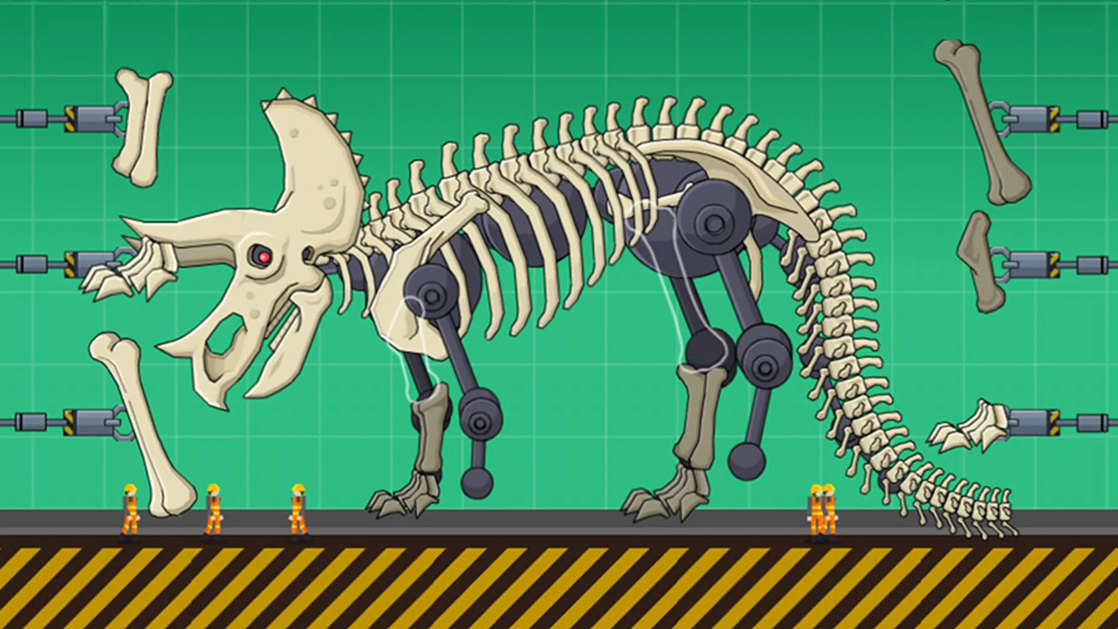 Triceratops Dino Fossil Robot | Indus Appstore | Screenshot