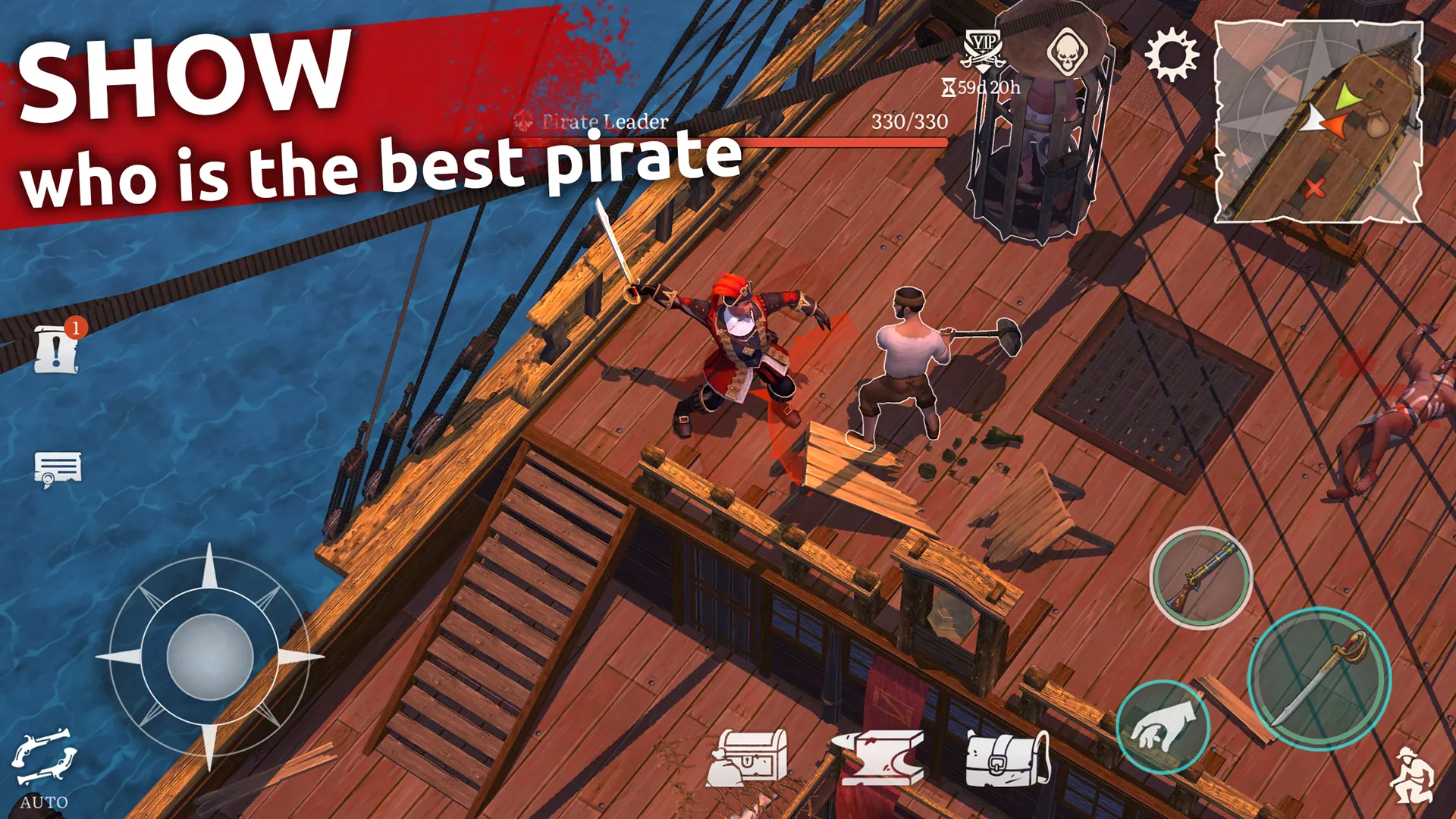 Mutiny: Pirate Survival RPG | Indus Appstore | Screenshot