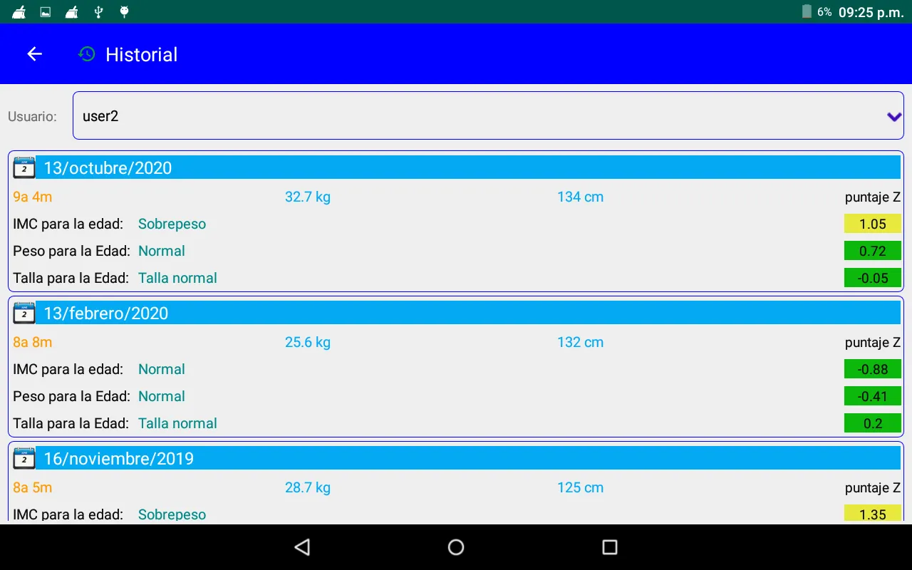 BMI calculator 5-19 years | Indus Appstore | Screenshot