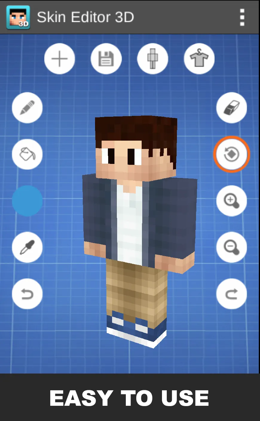 Skin Editor 3D for Minecraft | Indus Appstore | Screenshot