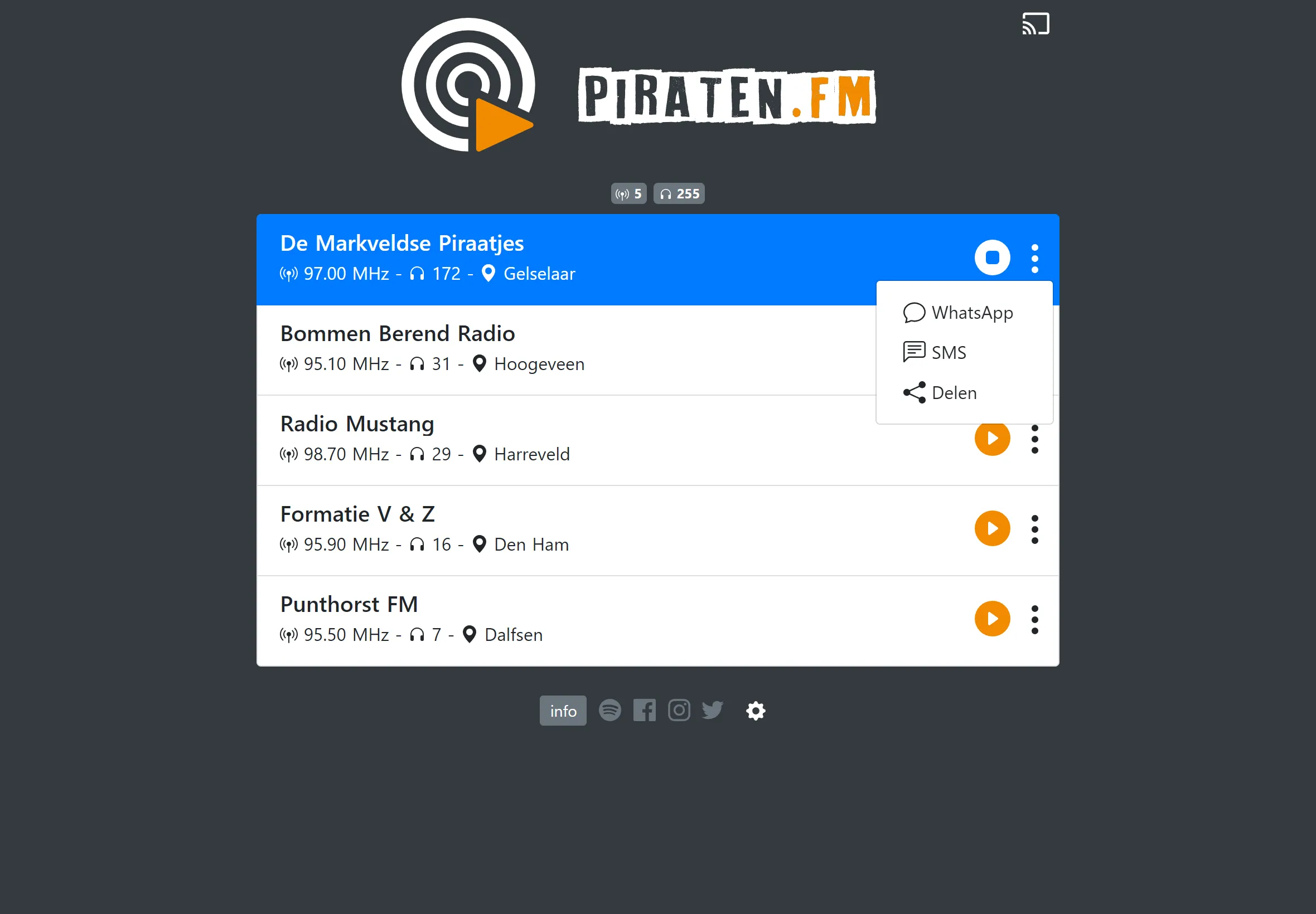 Piraten.FM | Indus Appstore | Screenshot