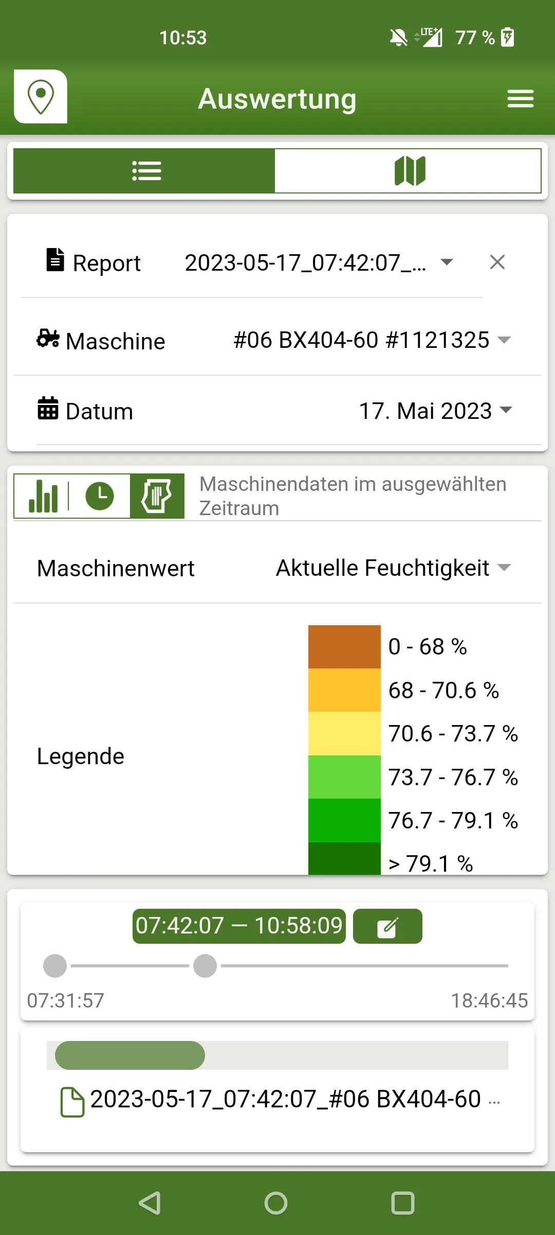 KRONE SmartTelematics | Indus Appstore | Screenshot