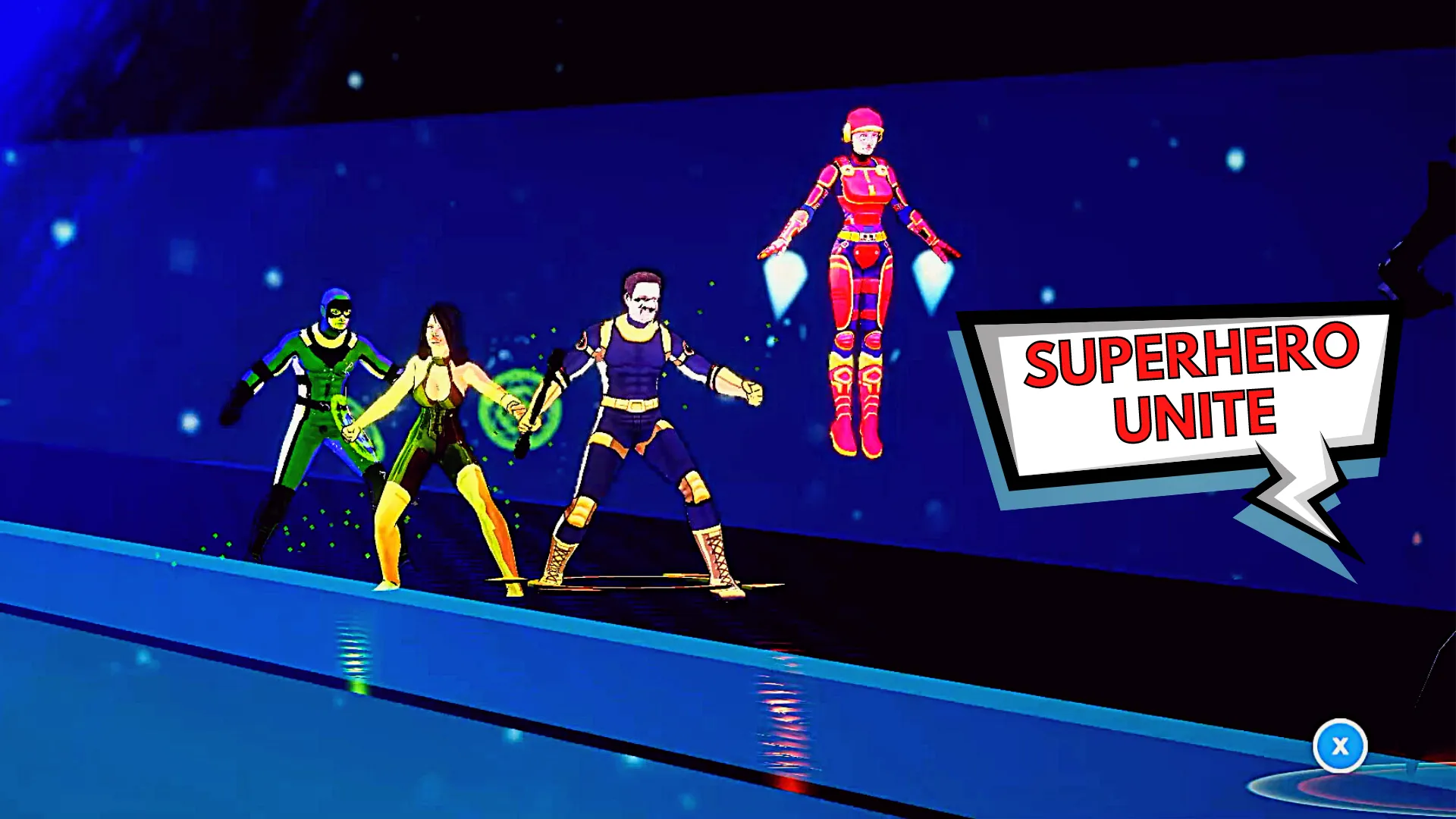 superhero team fight league | Indus Appstore | Screenshot