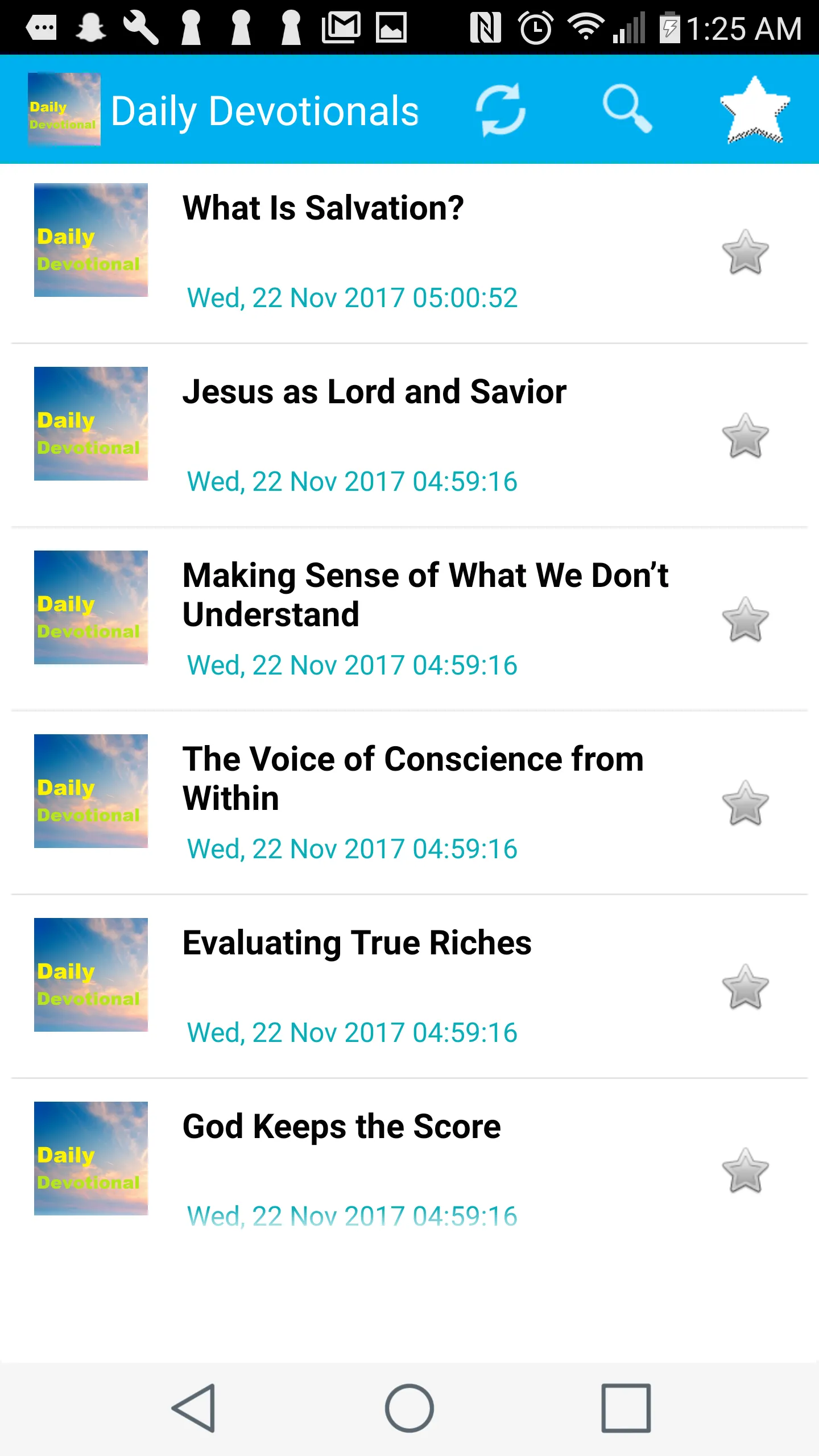 Basic Daily Devotional | Indus Appstore | Screenshot