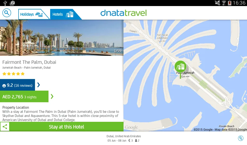 dnata Travel Holidays & Hotels | Indus Appstore | Screenshot