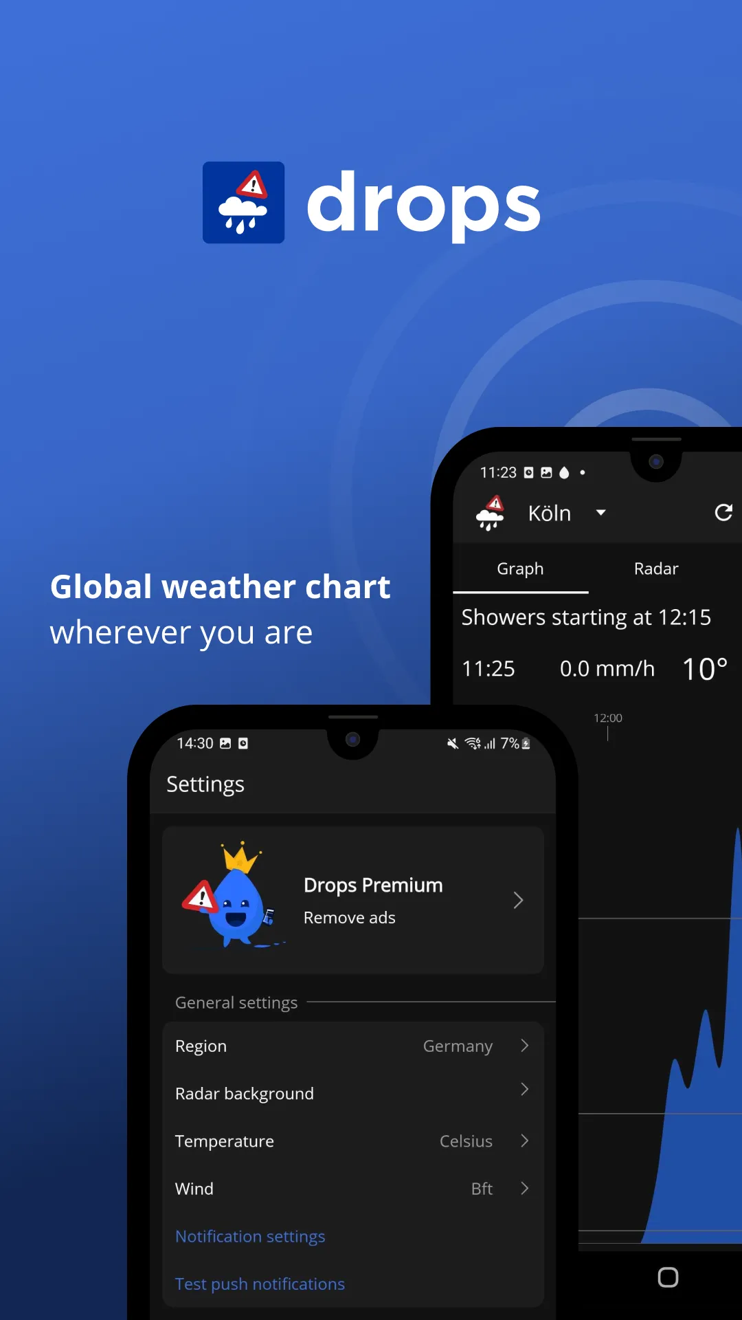 Drops - The Rain Alarm | Indus Appstore | Screenshot