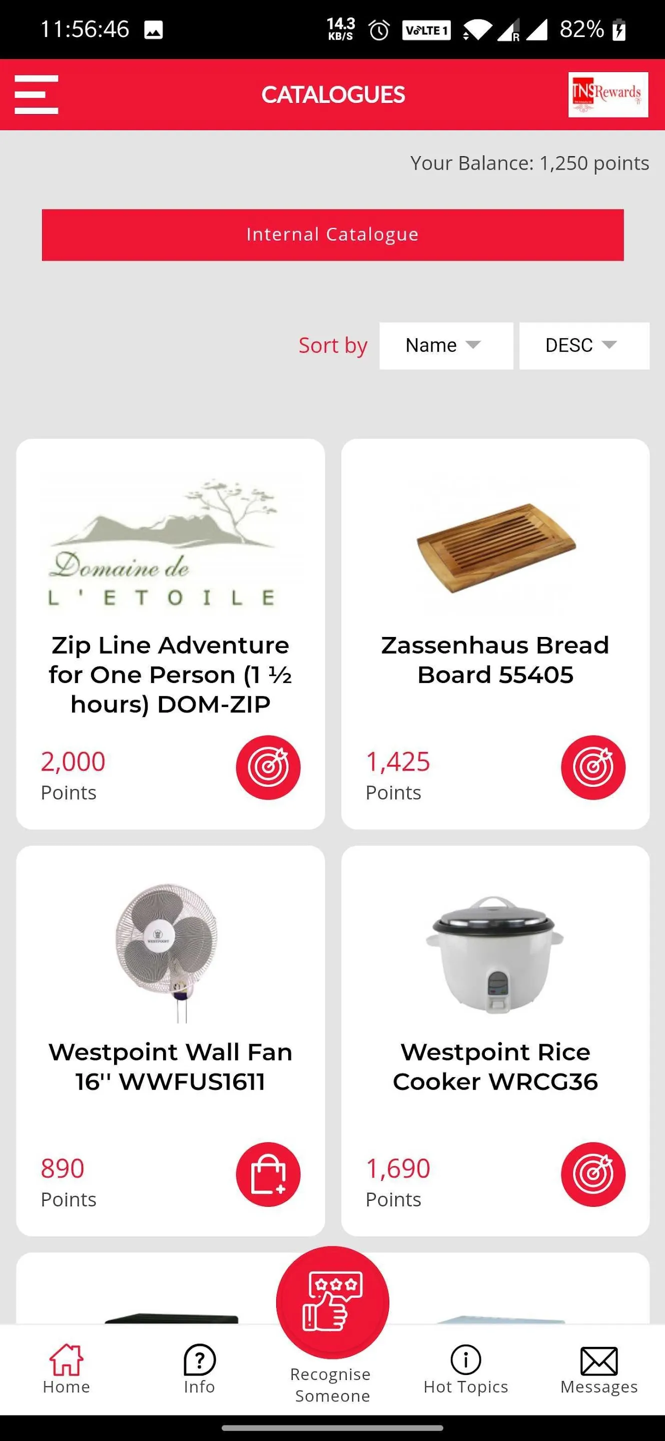 TNS Rewards | Indus Appstore | Screenshot