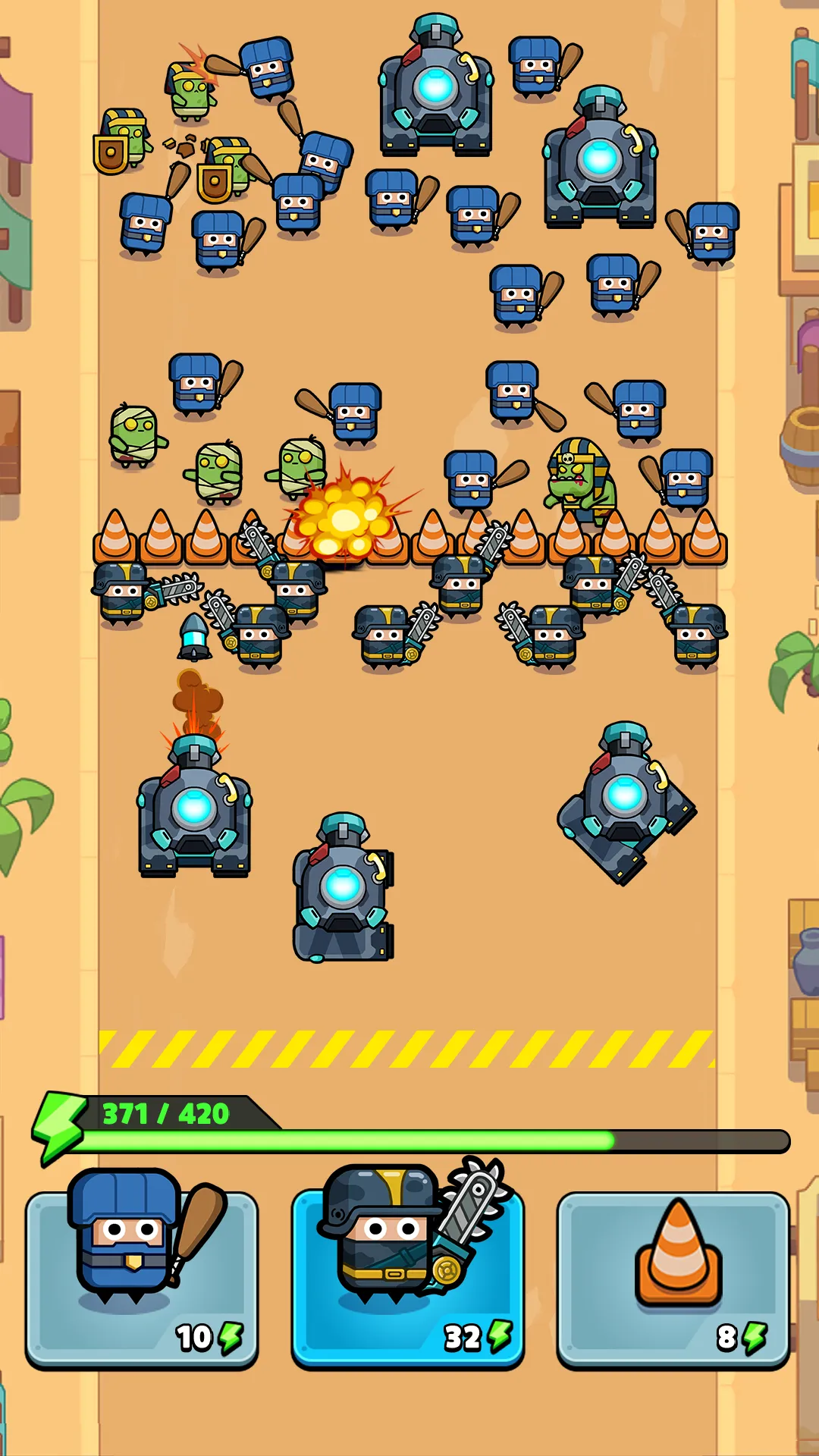 Police vs Zombie: Zombie City | Indus Appstore | Screenshot