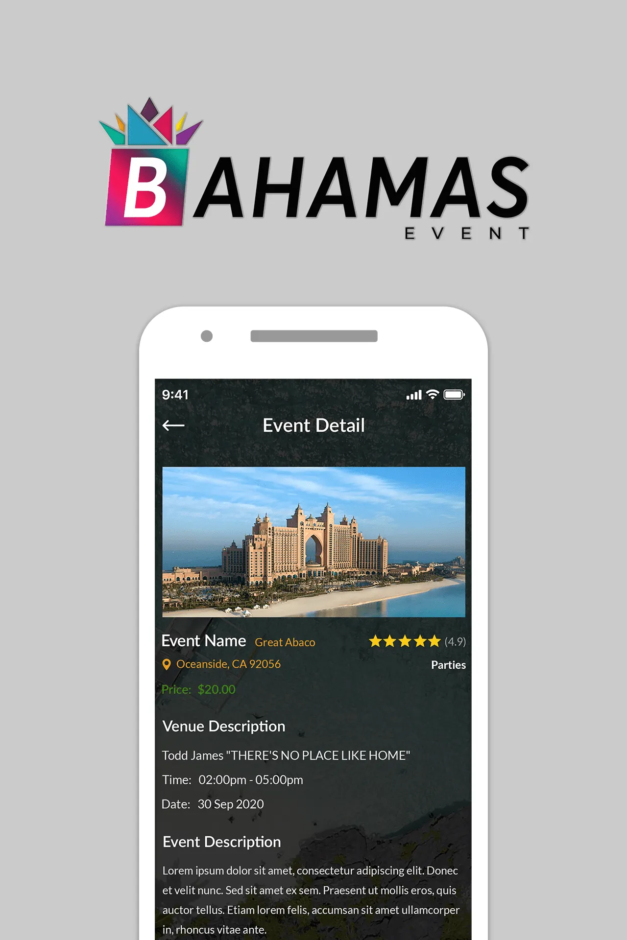 Bahamas Events App | Indus Appstore | Screenshot