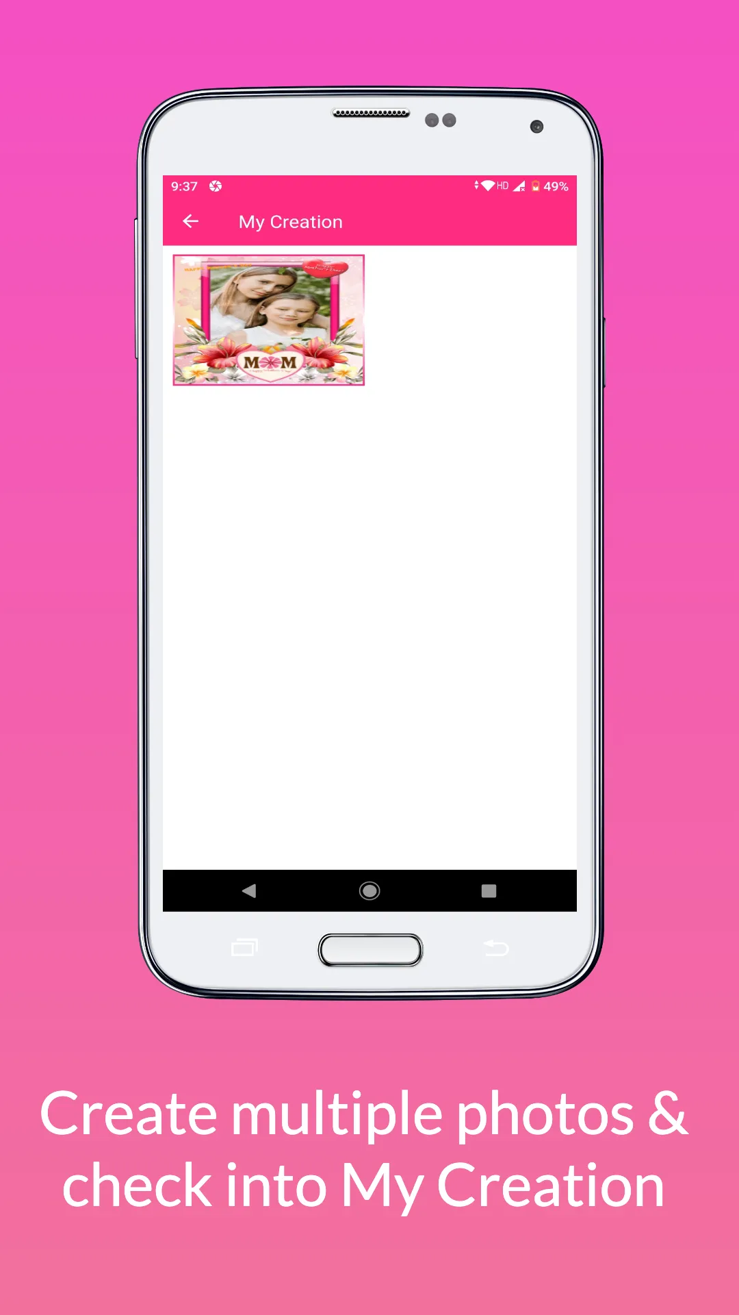 Mother's Day Photo Frames 2024 | Indus Appstore | Screenshot