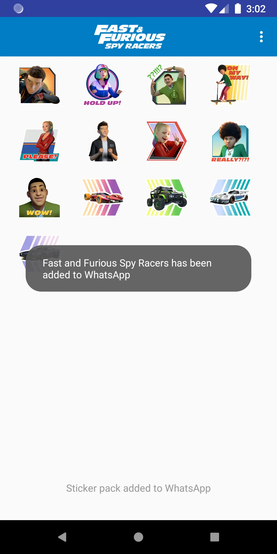 DWA TV Spy Racers Stickers | Indus Appstore | Screenshot