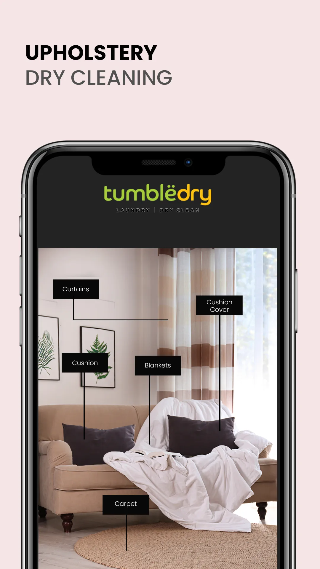 Tumbledry Dry Clean & Laundry | Indus Appstore | Screenshot