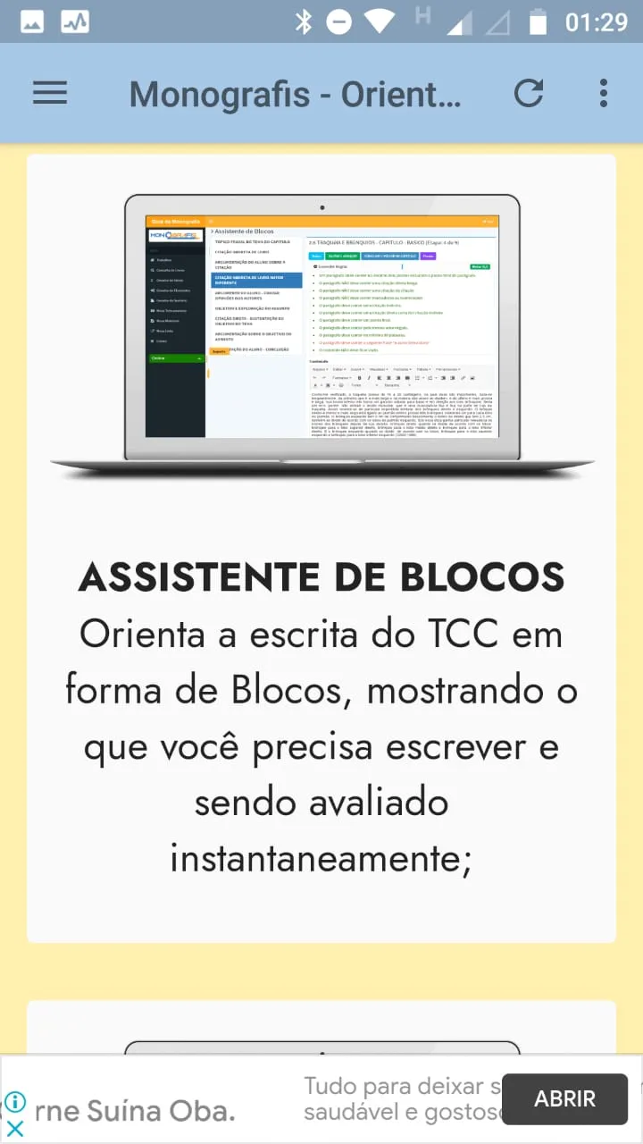 Monografia e TCC Fácil | Indus Appstore | Screenshot