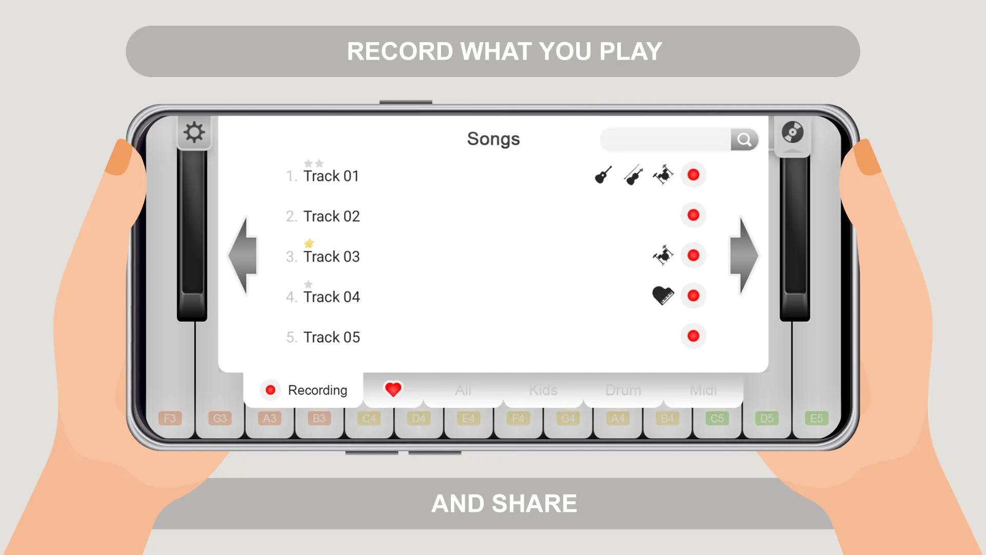 My Piano Phone | Indus Appstore | Screenshot