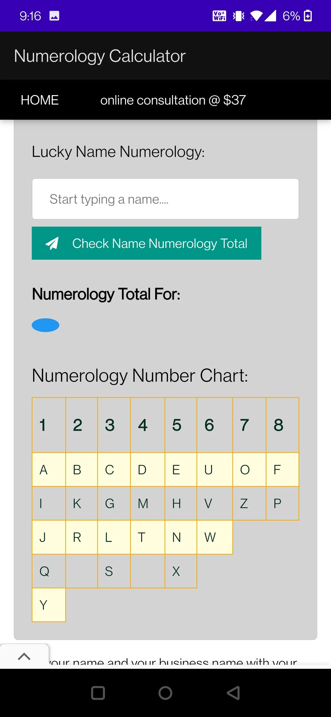 Numerology Calculator App | Indus Appstore | Screenshot