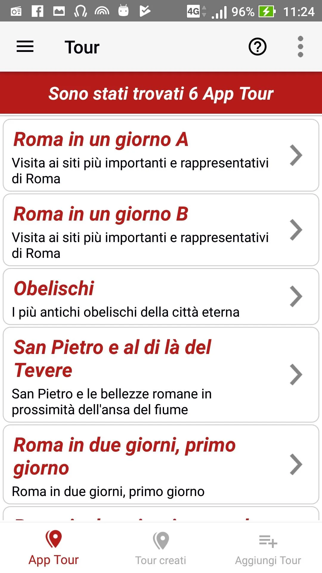 ROMA tour | Indus Appstore | Screenshot