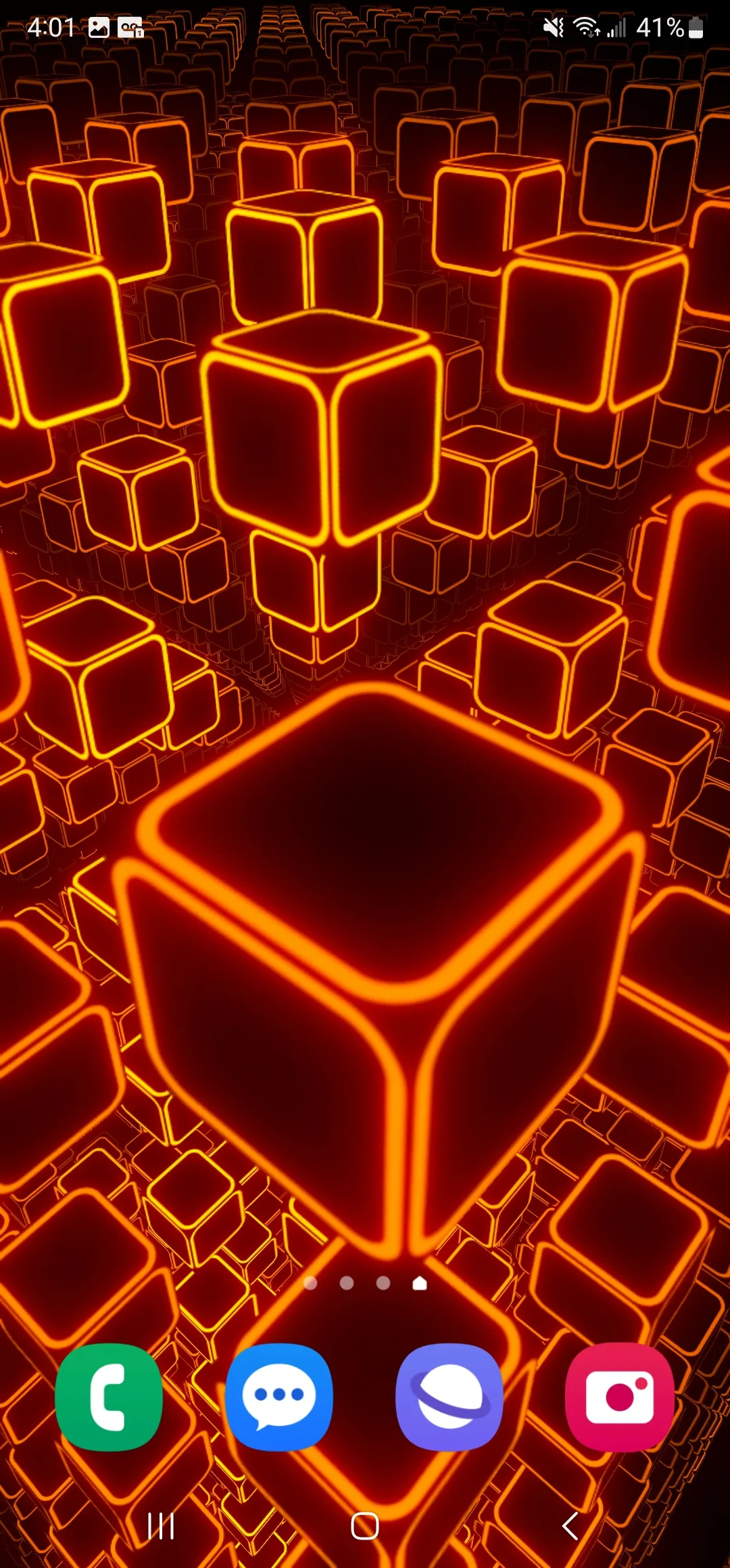 Infinity Cubes Live Wallpaper | Indus Appstore | Screenshot