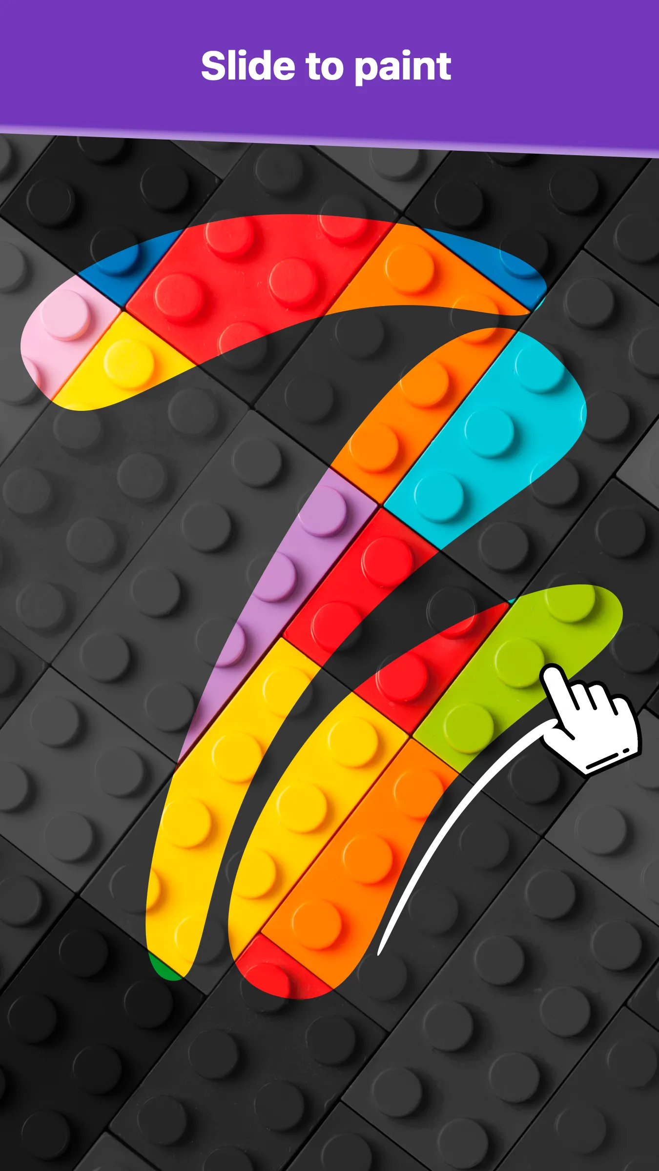 Finger Color: paint game | Indus Appstore | Screenshot