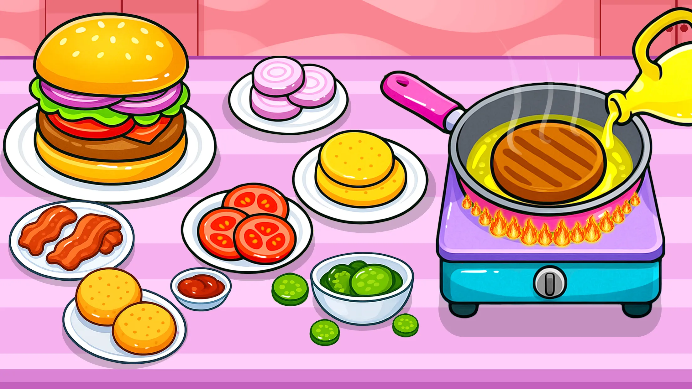 Kitchen Set Cooking and Baking | Indus Appstore | Screenshot