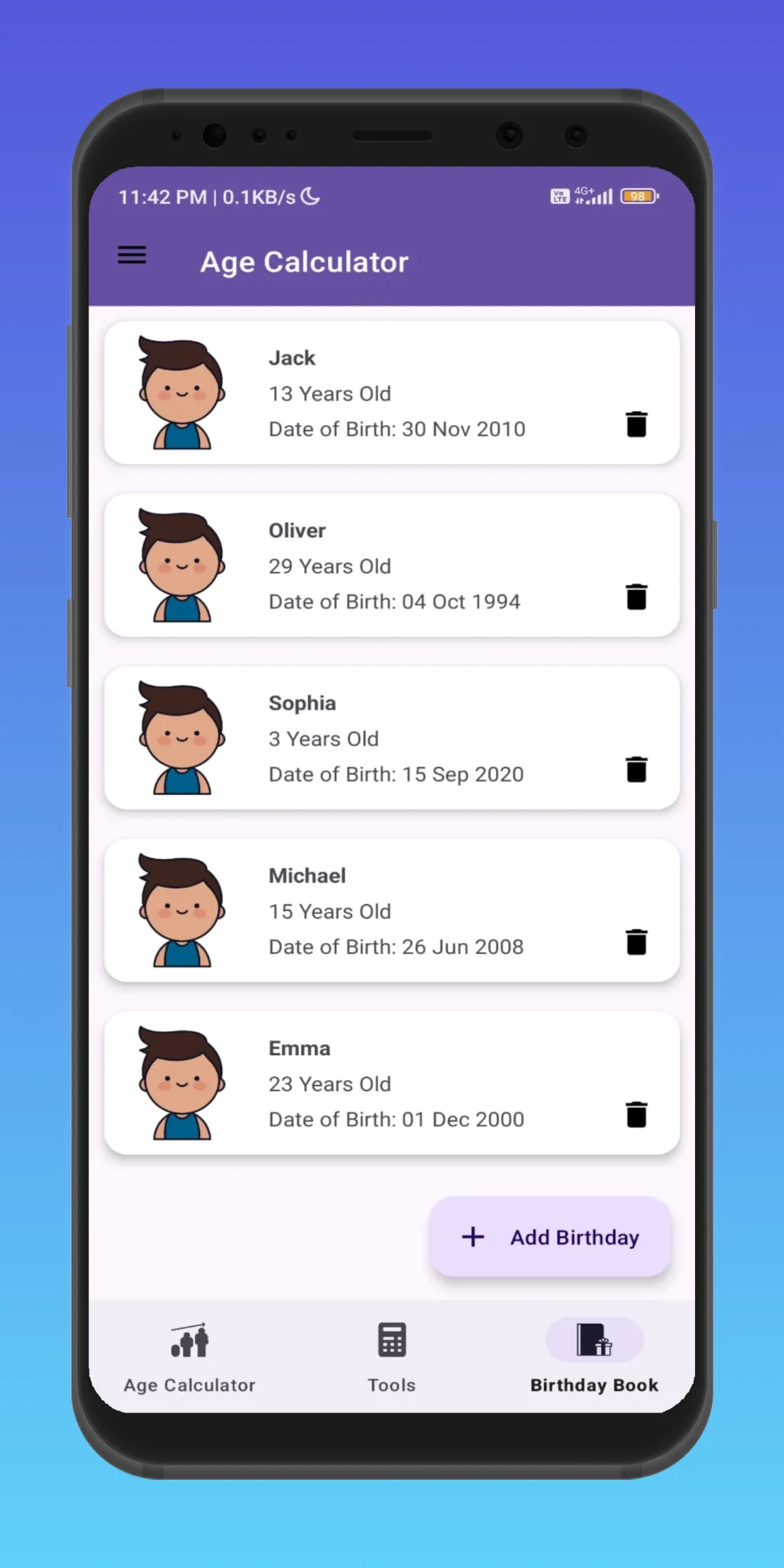 Age Calculator | Indus Appstore | Screenshot