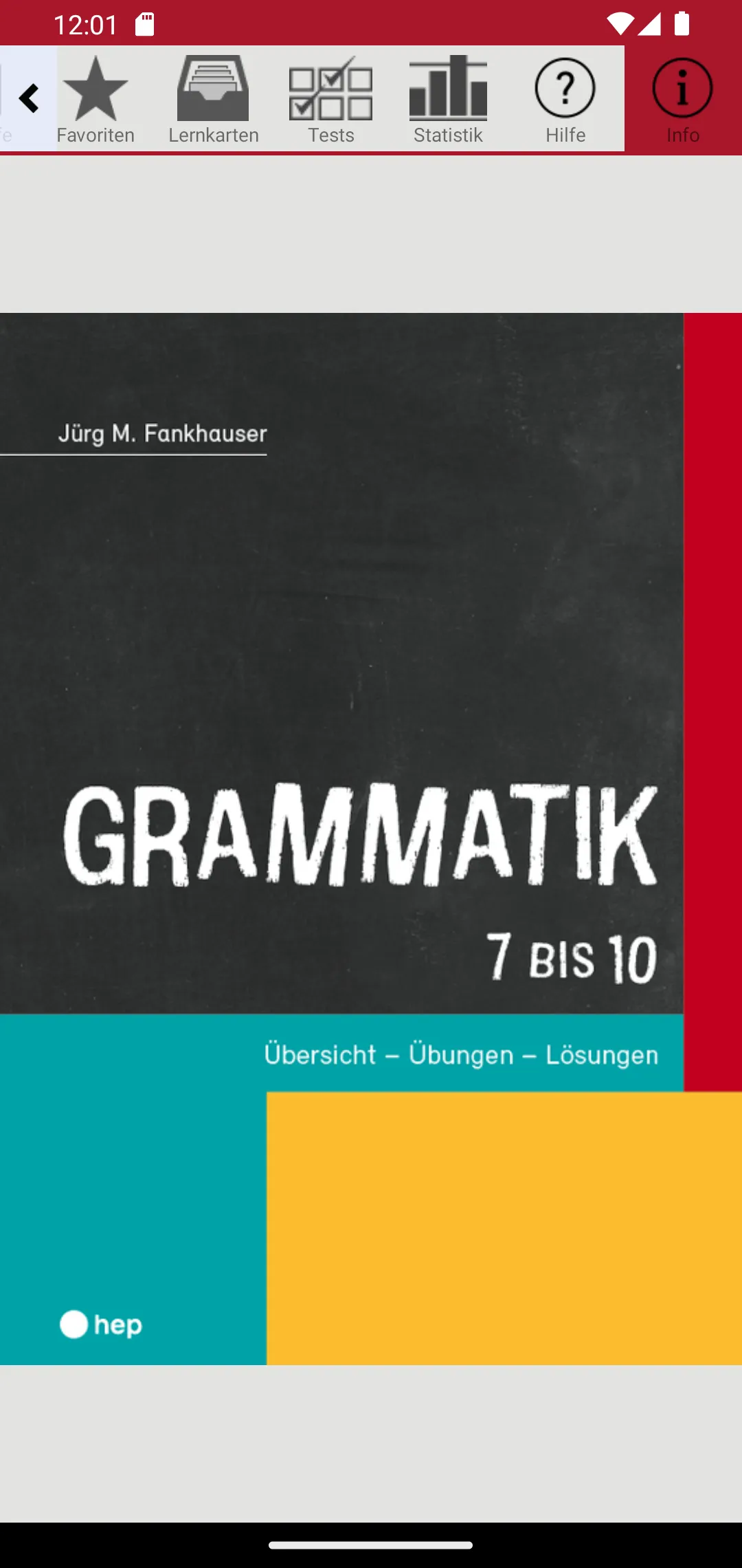 Grammatik 7 bis 10 | Indus Appstore | Screenshot