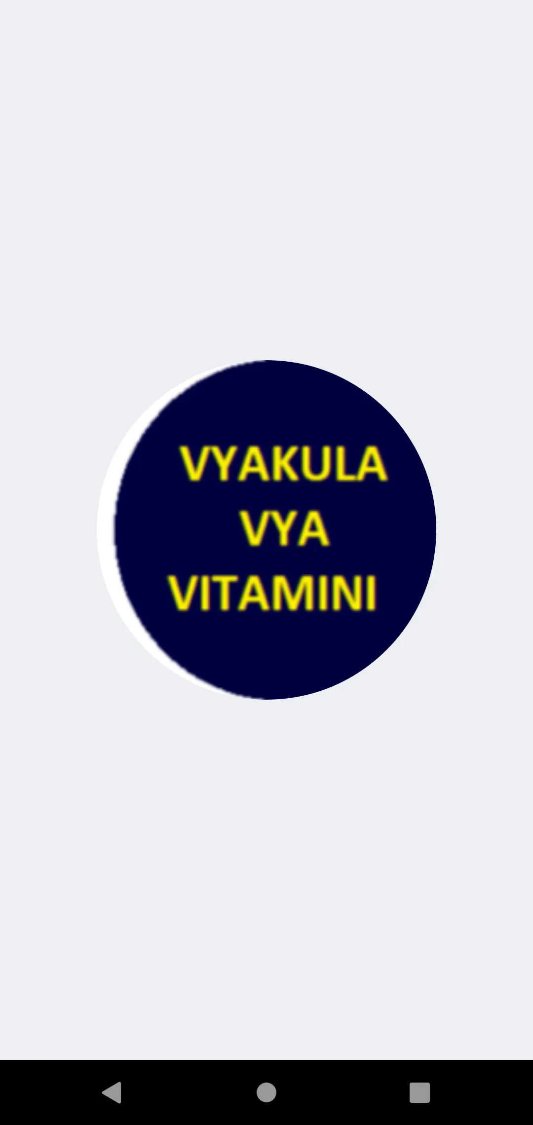 Vyakula vya vitamini | Indus Appstore | Screenshot