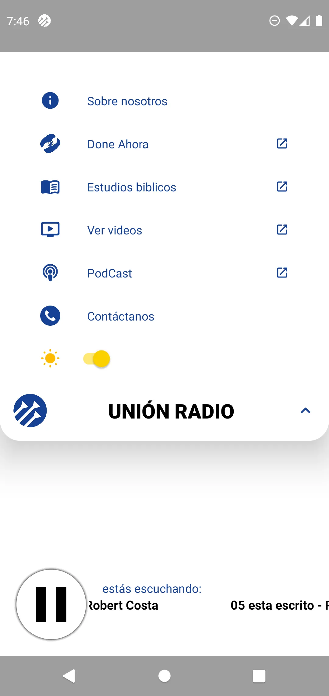 Unión Radio GT | Indus Appstore | Screenshot