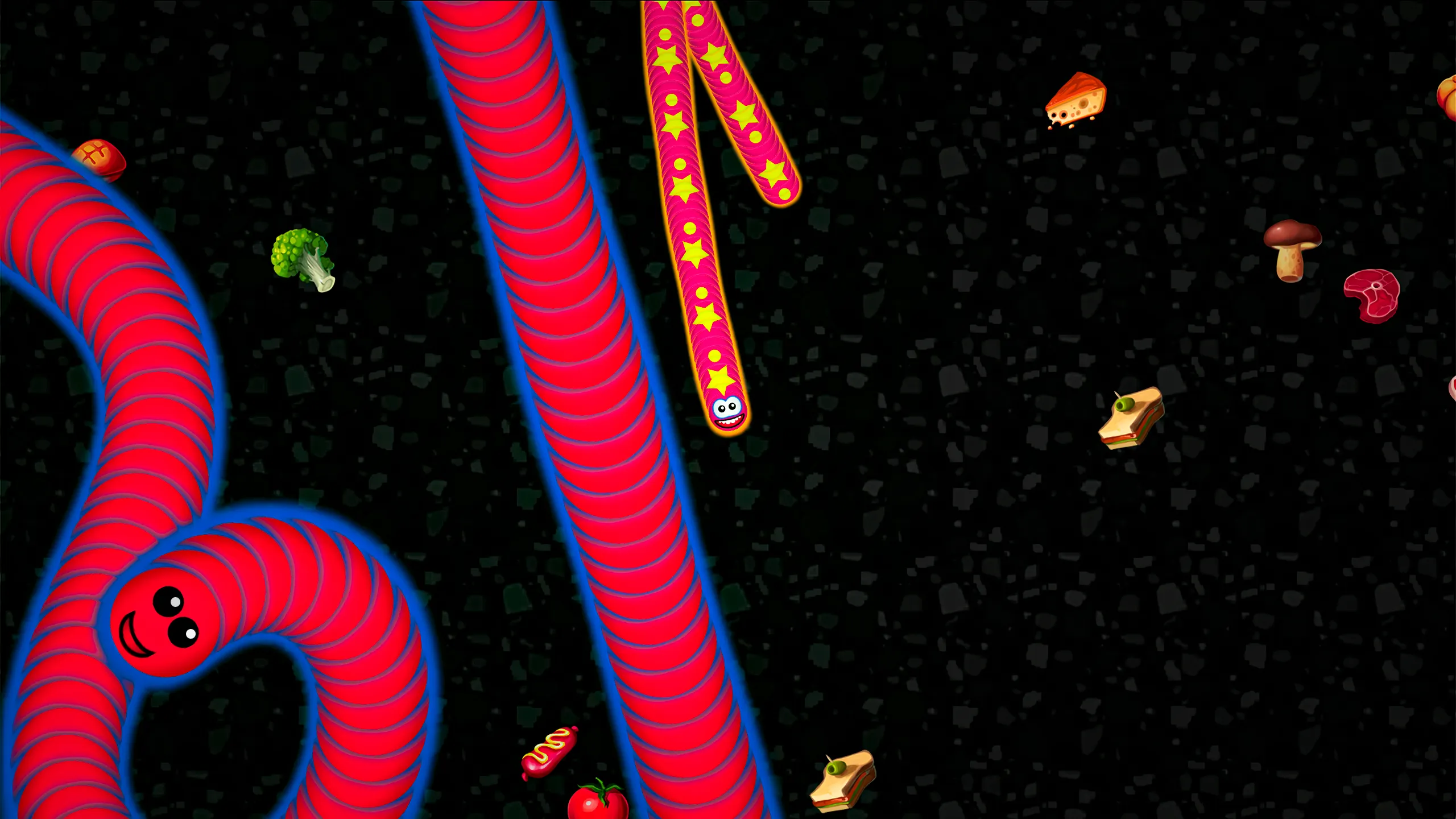 Worms Zone .io - Hungry Snake | Indus Appstore | Screenshot