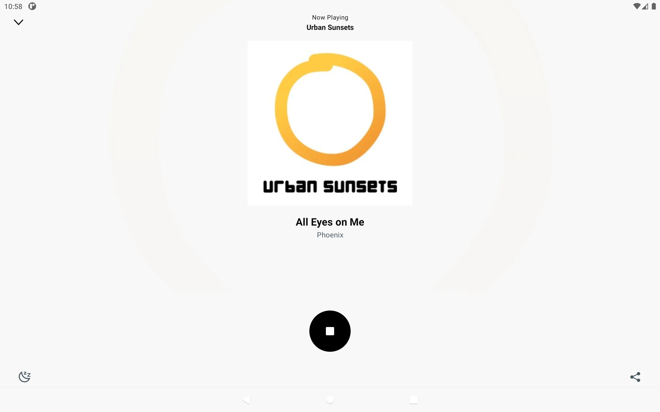 Urban Sunsets Radio | Indus Appstore | Screenshot