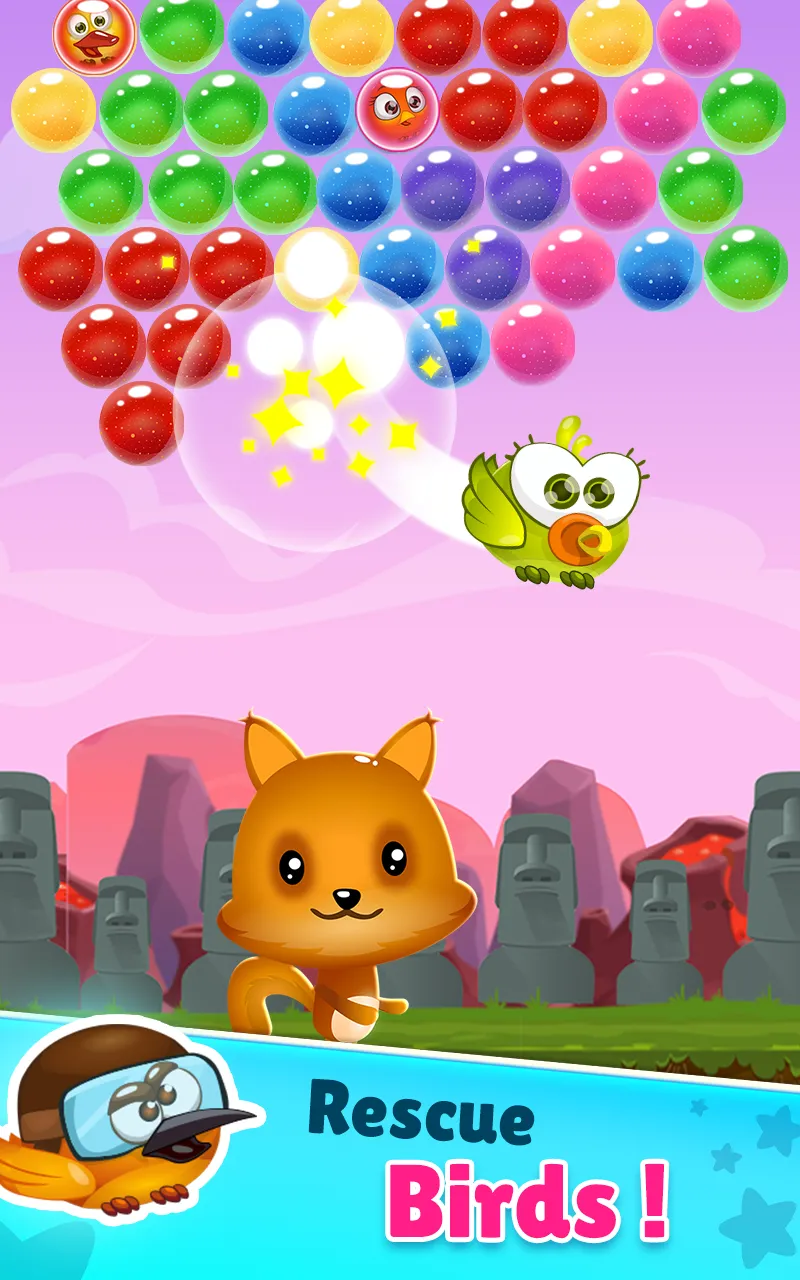 Bird Pop: Bubble Shooter Games | Indus Appstore | Screenshot