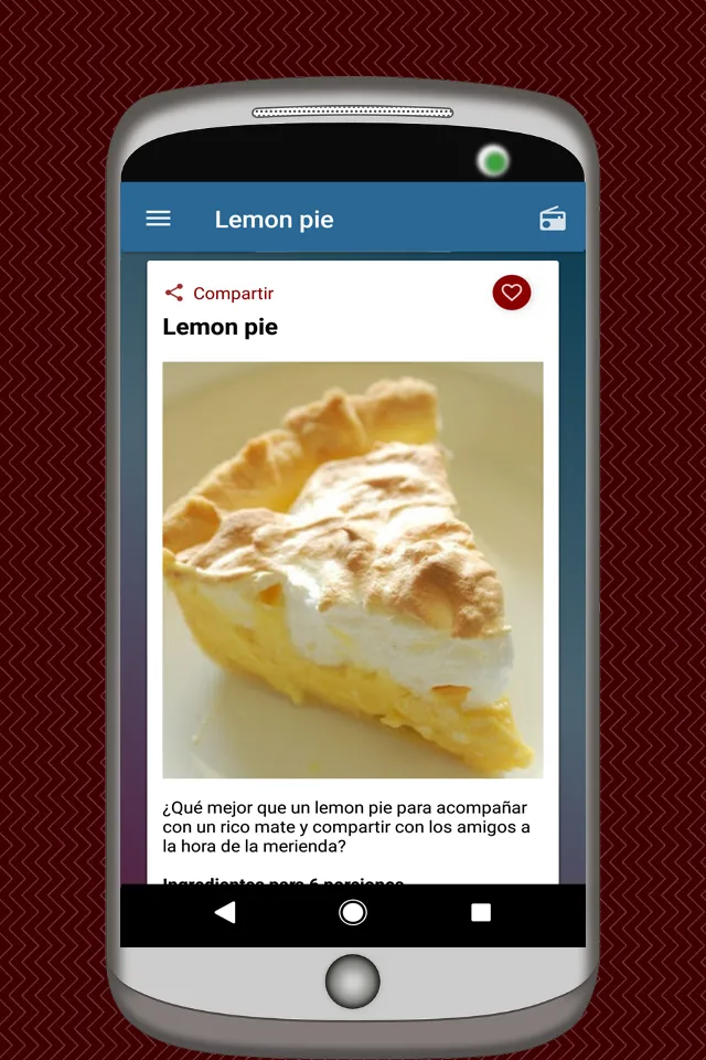 Recipes from Argentine Foods | Indus Appstore | Screenshot