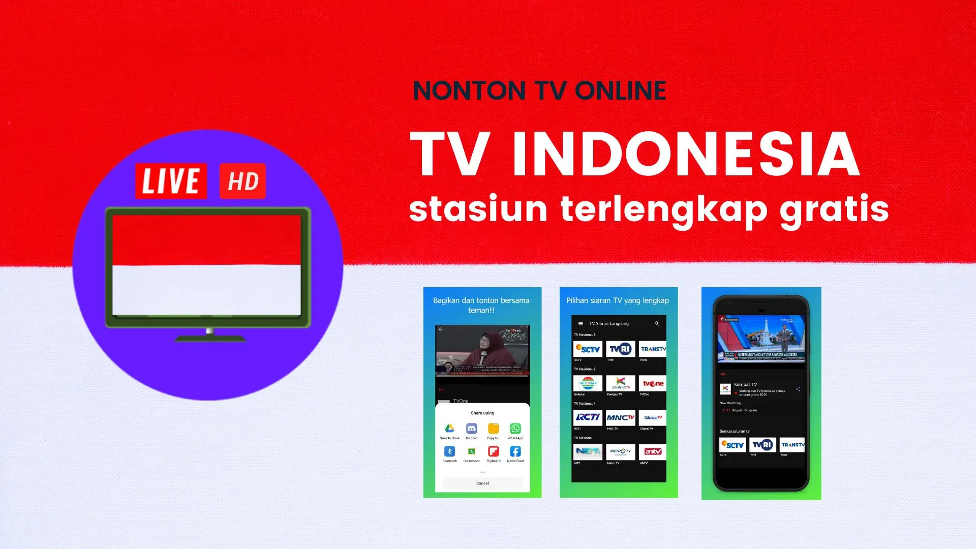 NONTON - TV RAKYAT INDONESIA | Indus Appstore | Screenshot