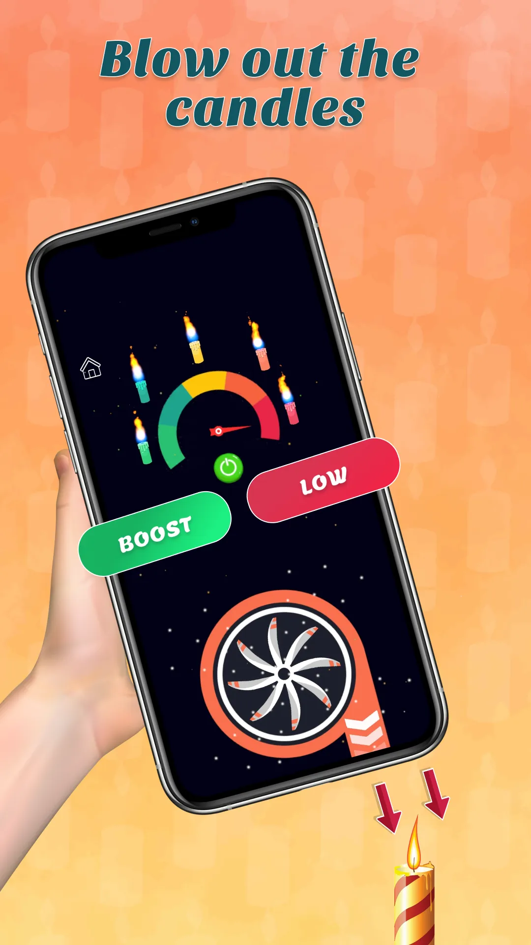 Candle Blow Out Fun | Indus Appstore | Screenshot