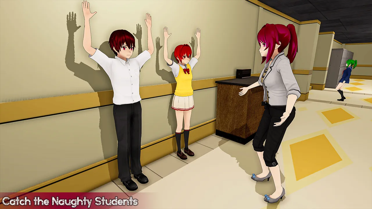 Anime Girl School Teacher 3D | Indus Appstore | Screenshot