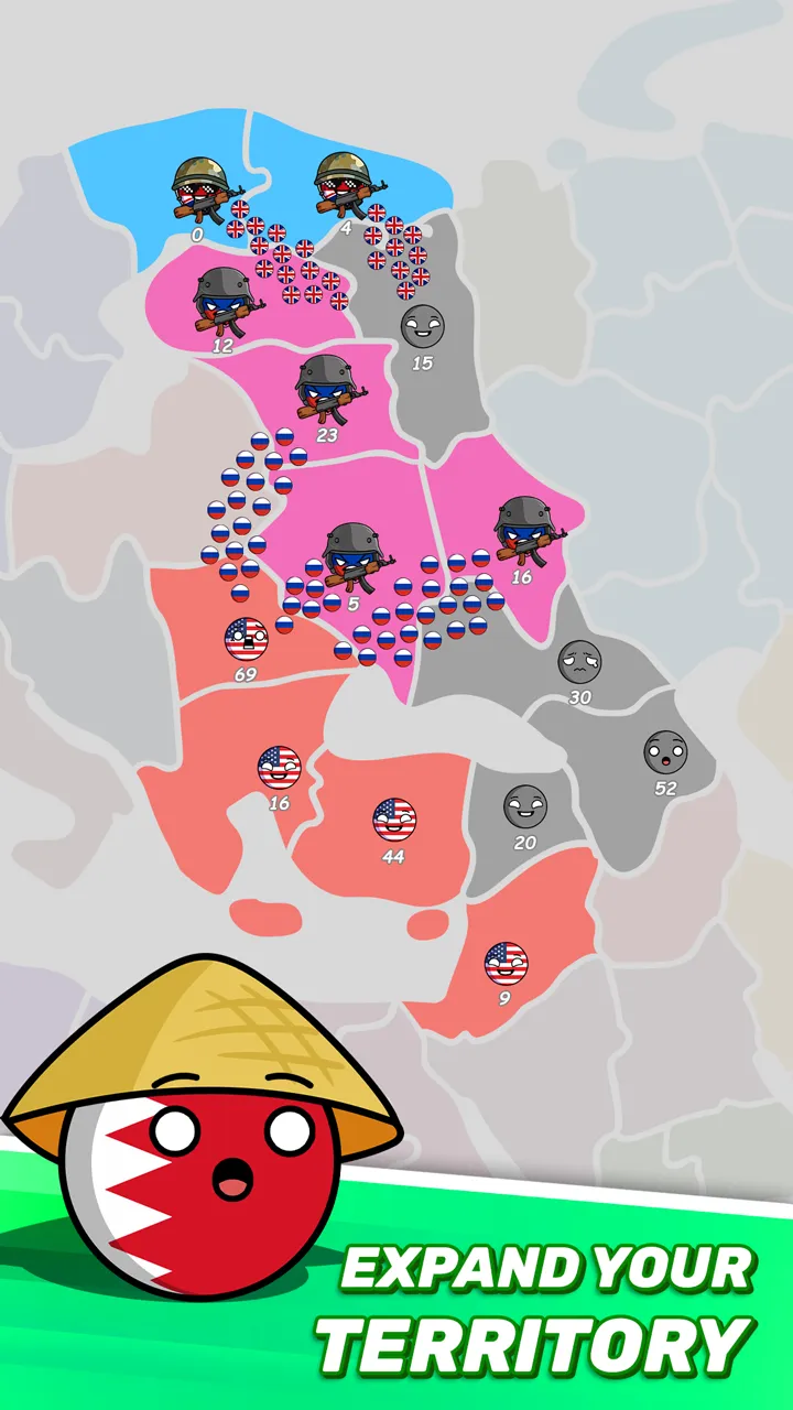 Country Balls: World Battle | Indus Appstore | Screenshot