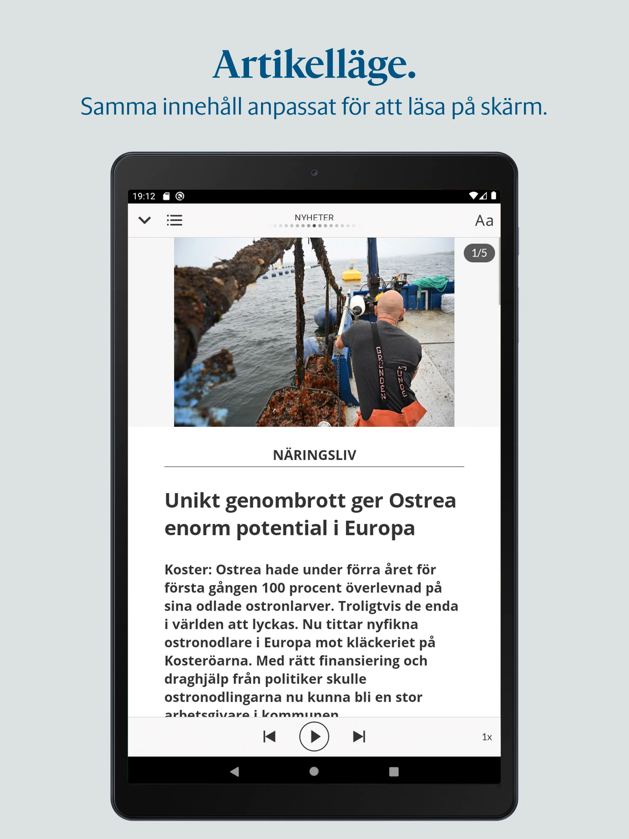 Strömstads Tidning e-tidning | Indus Appstore | Screenshot