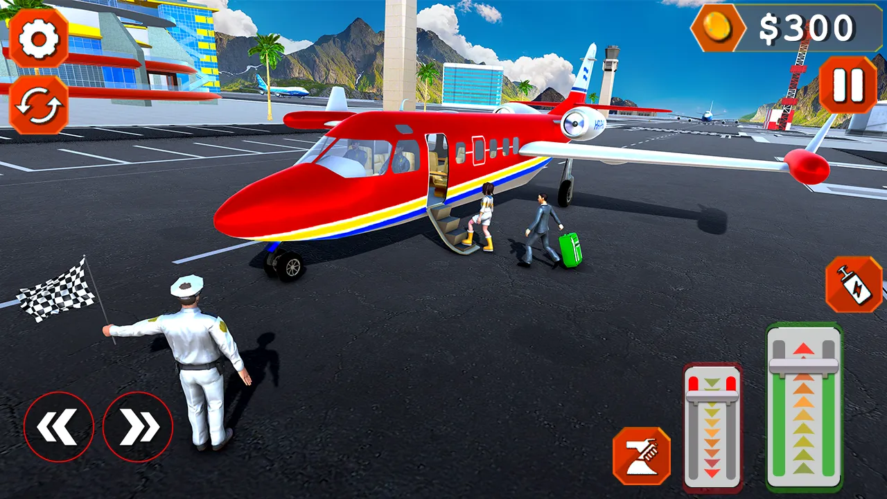 Airplane Flight Sim Pilot Game | Indus Appstore | Screenshot