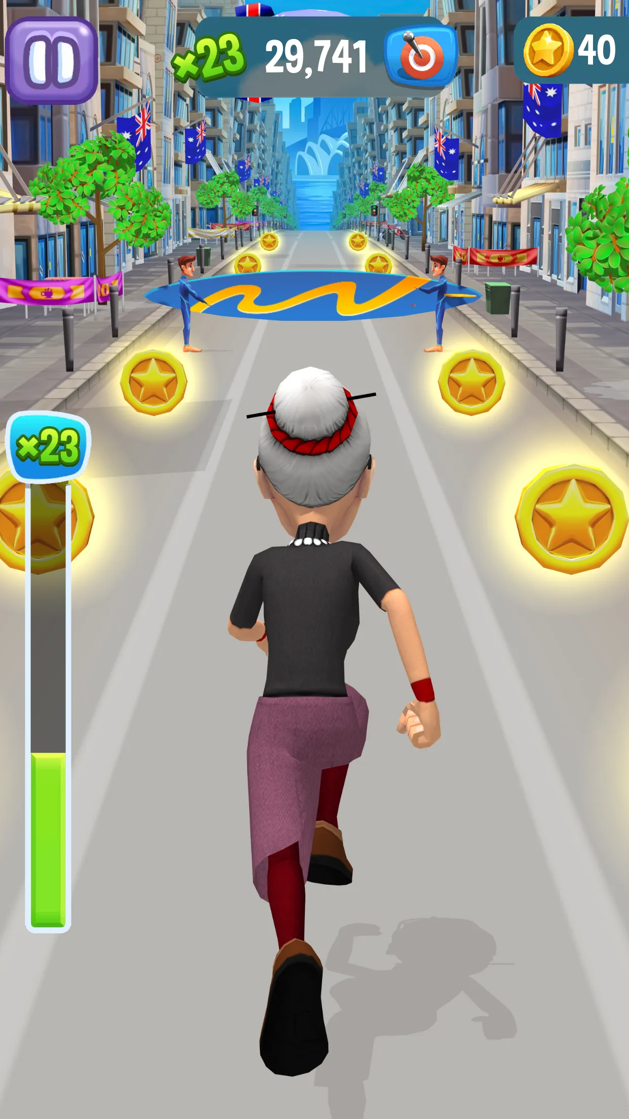 Angry Gran Run - Running Game | Indus Appstore | Screenshot