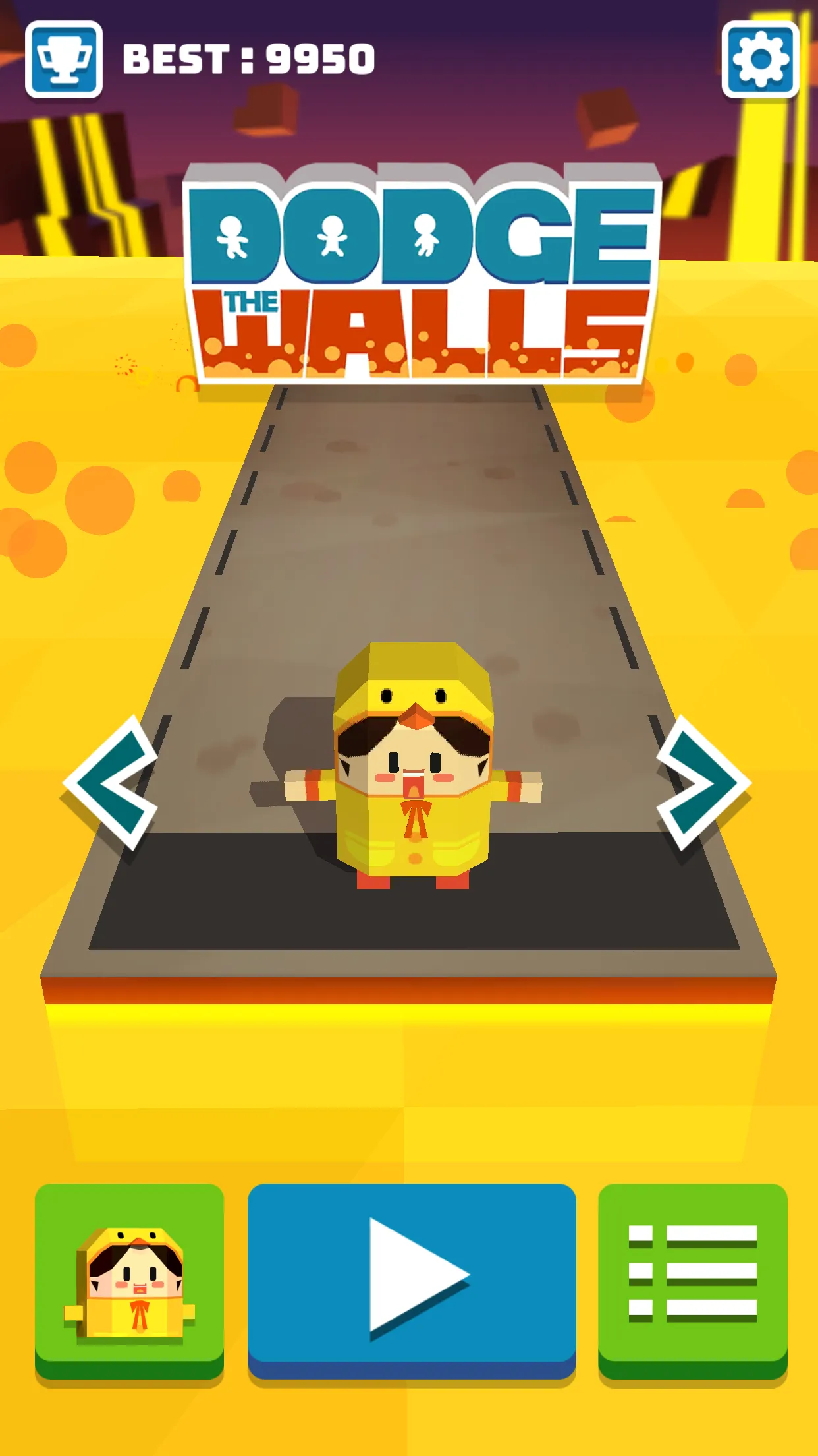 Cubie Dodge The Wall | Indus Appstore | Screenshot