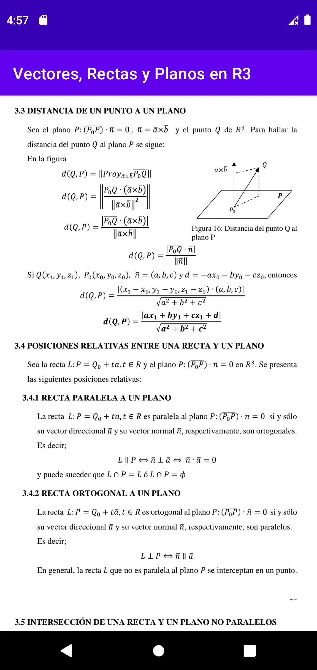 Vectores Rectas y Planos en R3 | Indus Appstore | Screenshot