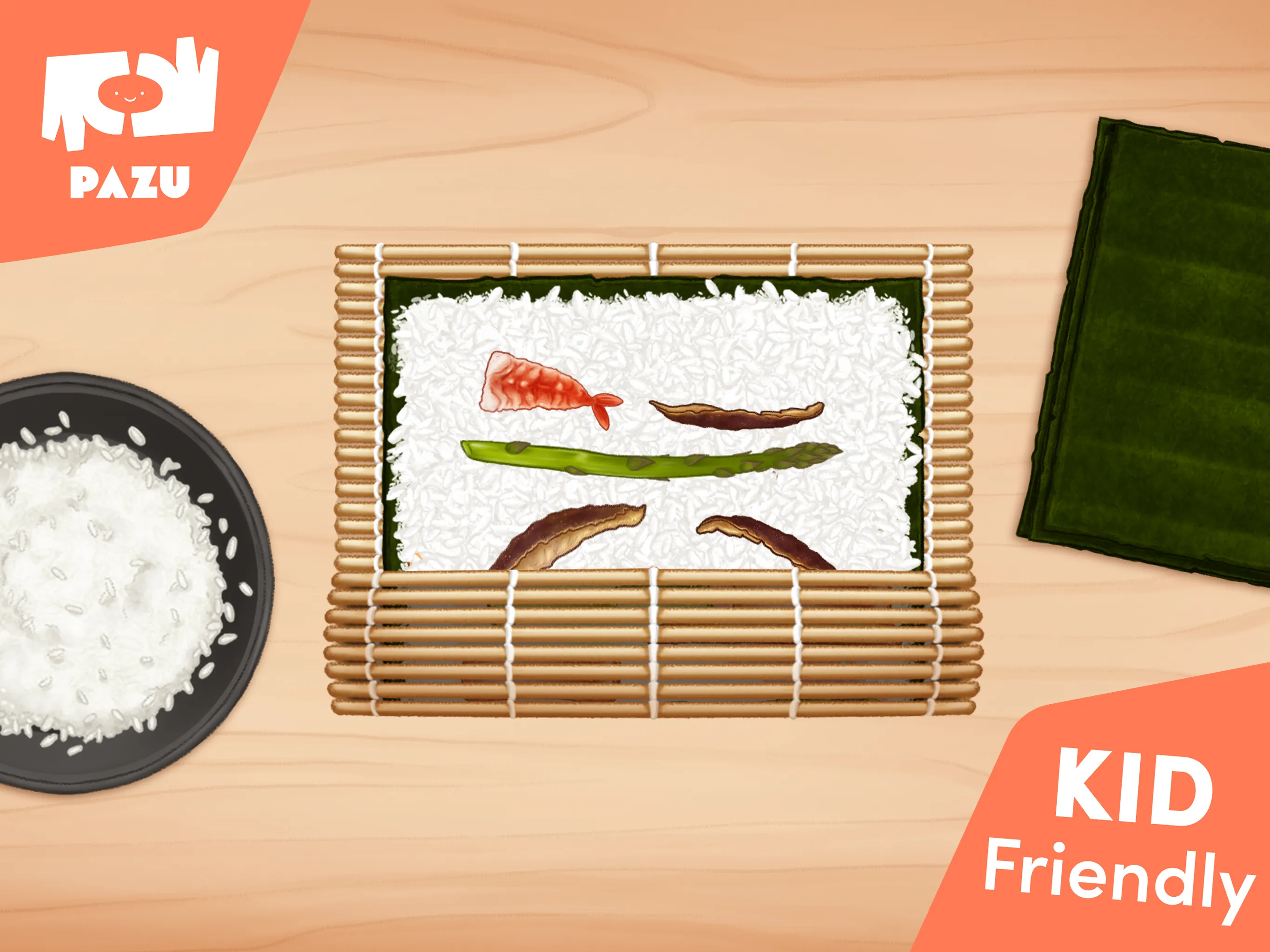 Sushi Maker Kids Cooking Games | Indus Appstore | Screenshot