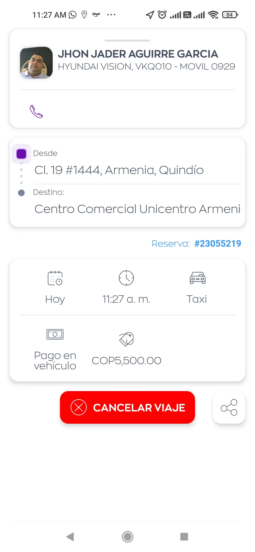 Radio taxi del Quindio | Indus Appstore | Screenshot