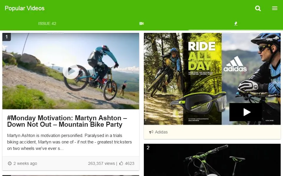 IMB - Mountain Bike Mag | Indus Appstore | Screenshot