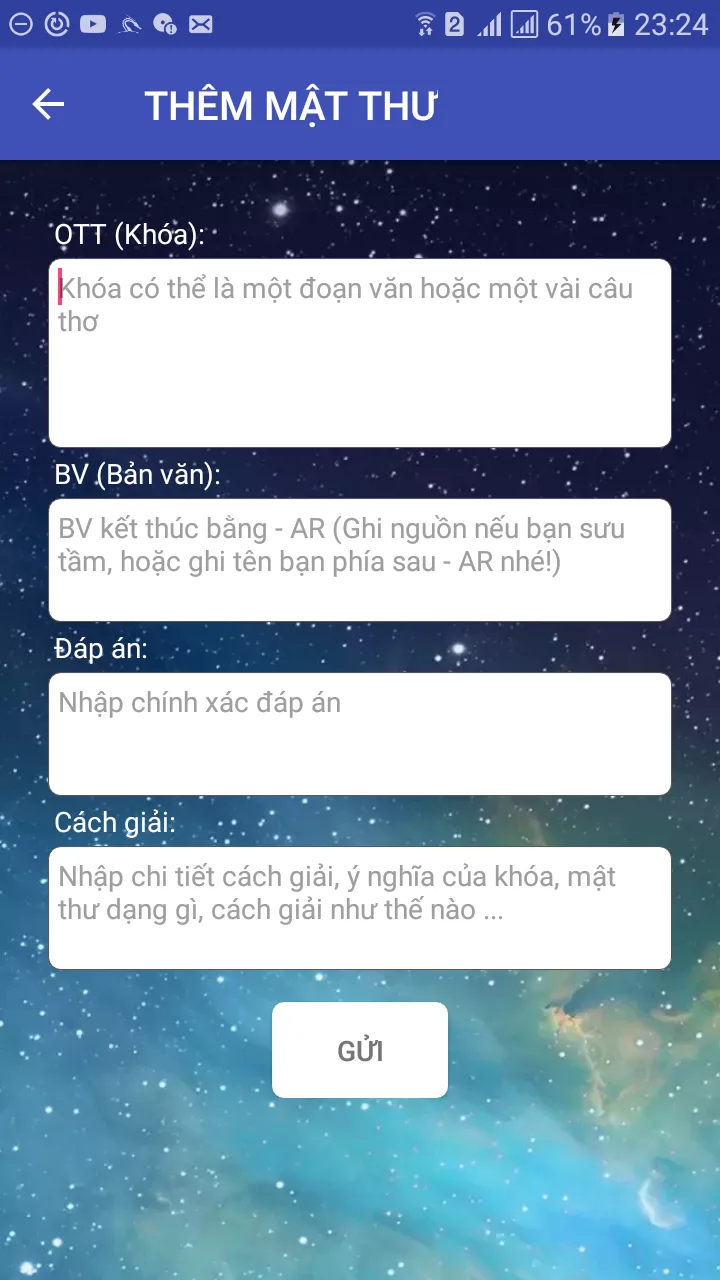 Mật Thư Online | Indus Appstore | Screenshot